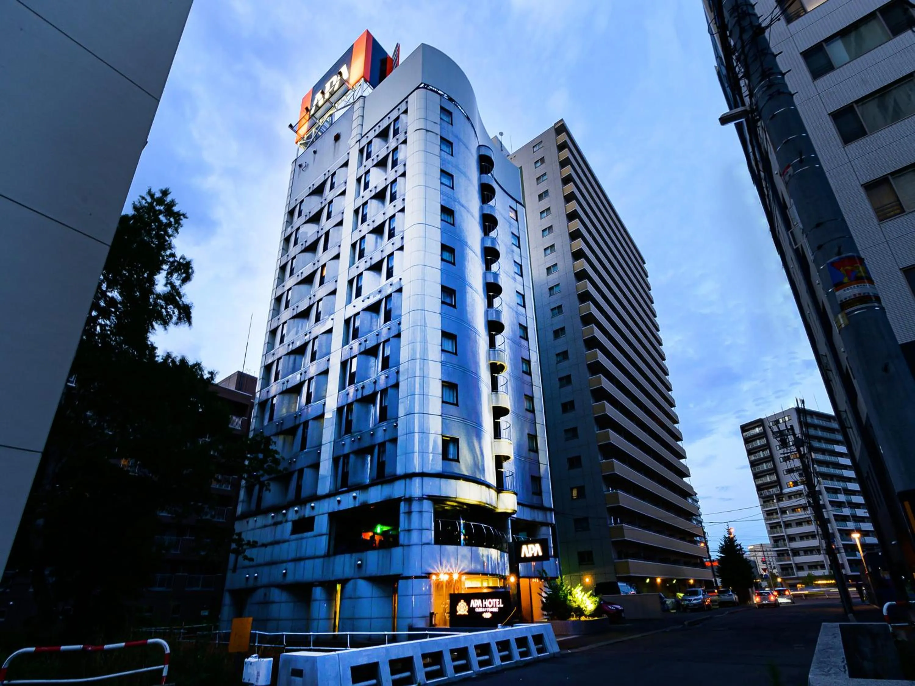 Property building in APA Hotel Sapporo Hosui Susukino Ekimae