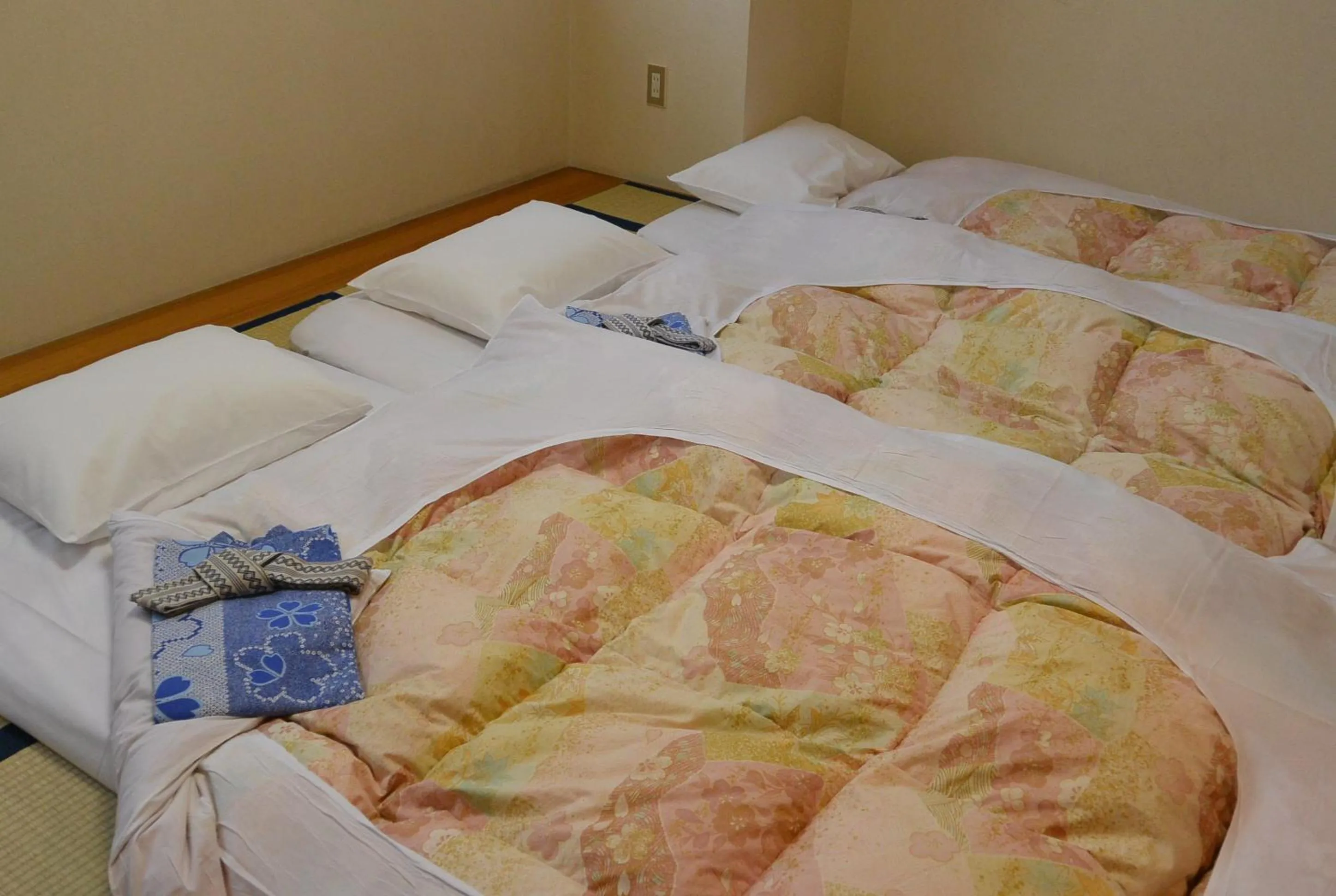 Bed in Hotel Tetora