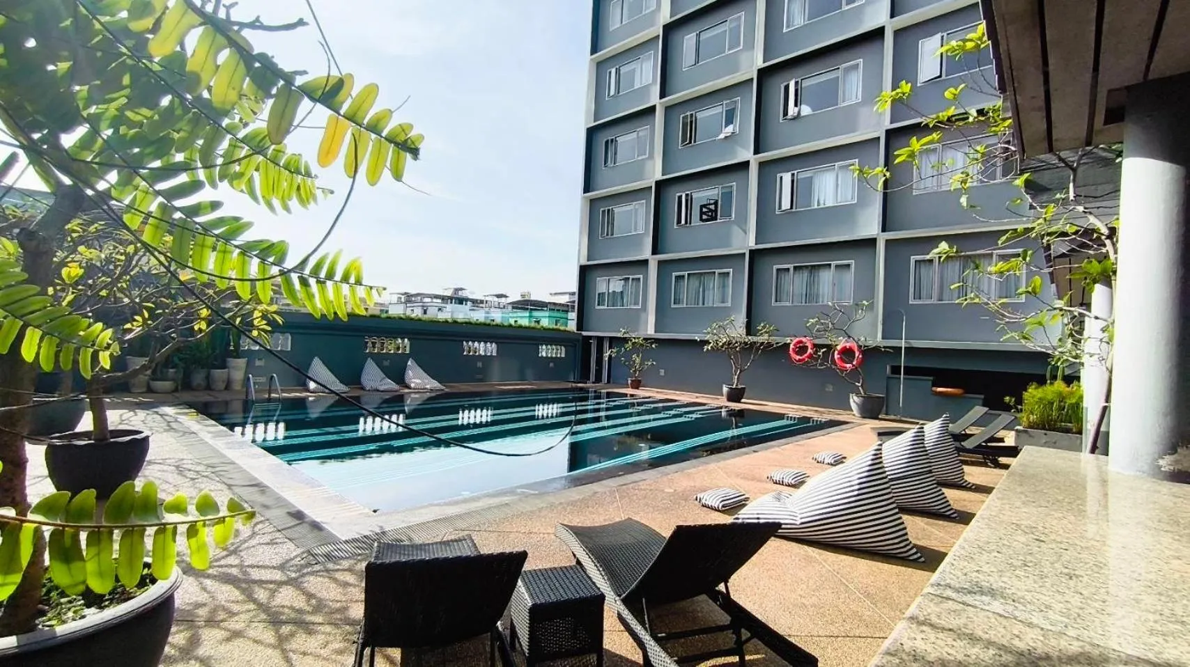 Swimming pool in Witz Bangkok Ramkhamhaeng