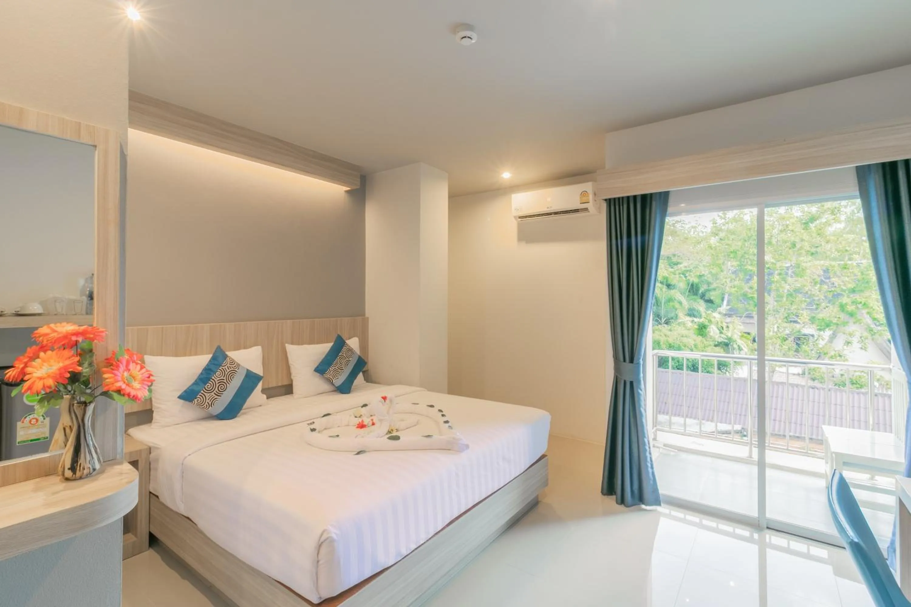 Bedroom in Carpio Hotel Phuket