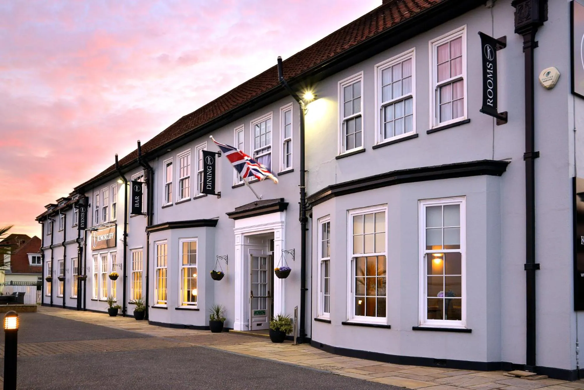 Facade/entrance in Kingscliff Hotel Holland on Sea