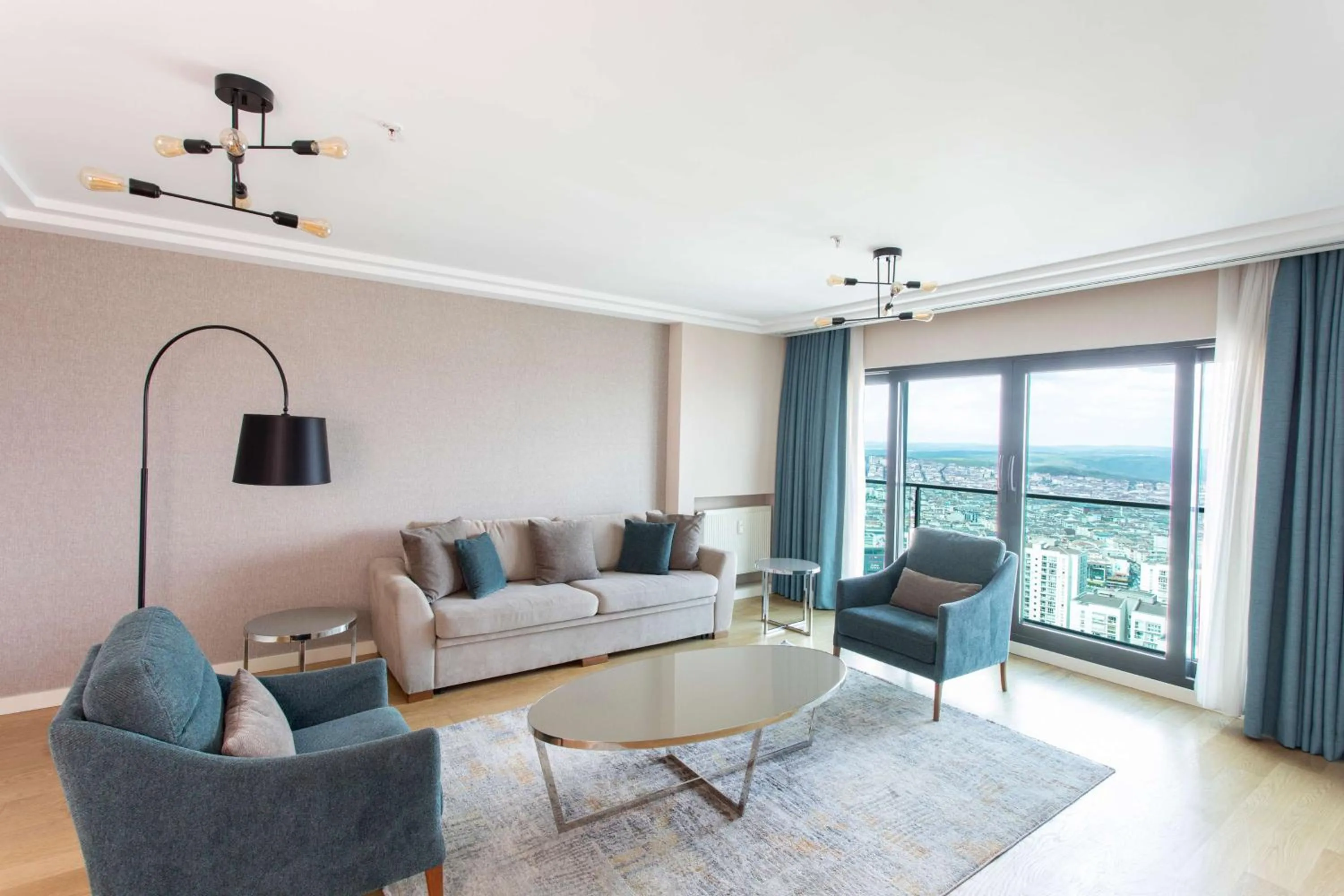 Living room in Radisson Residences Avrupa TEM Istanbul