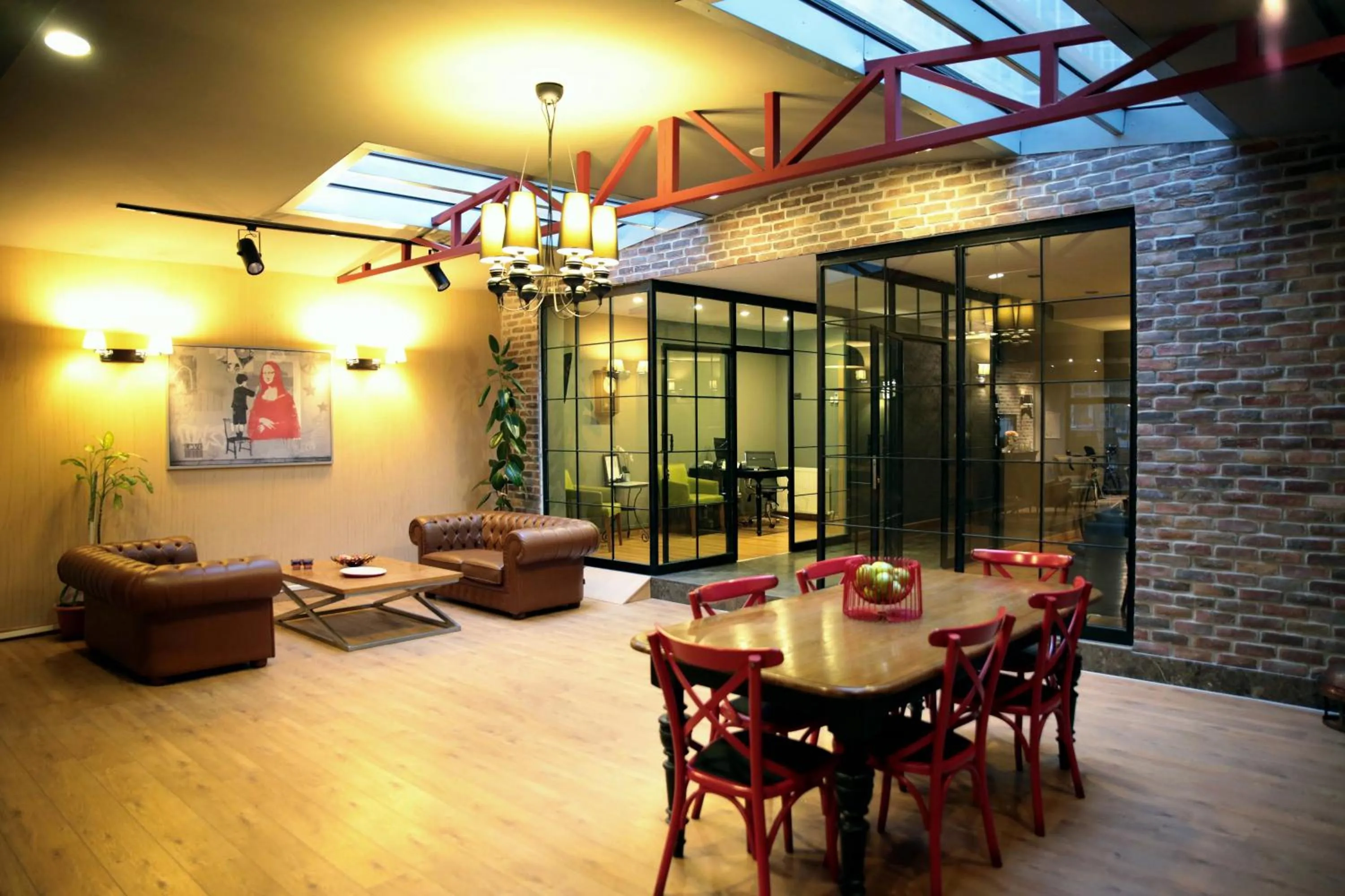 Lobby or reception in Akin Suites