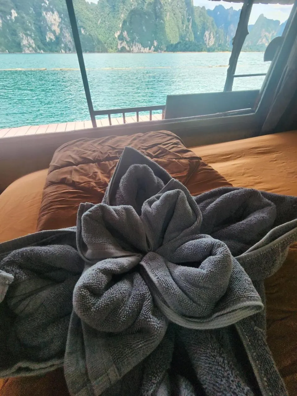 Lake view in Khao Sok Las Orquideas Resort