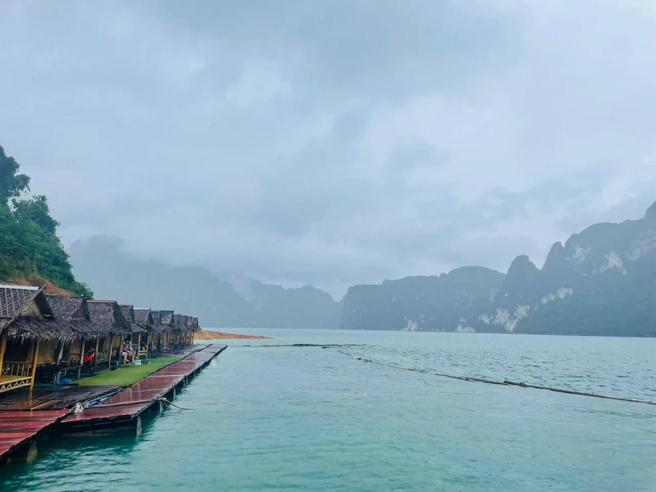 Lake view in Khao Sok Las Orquideas Resort