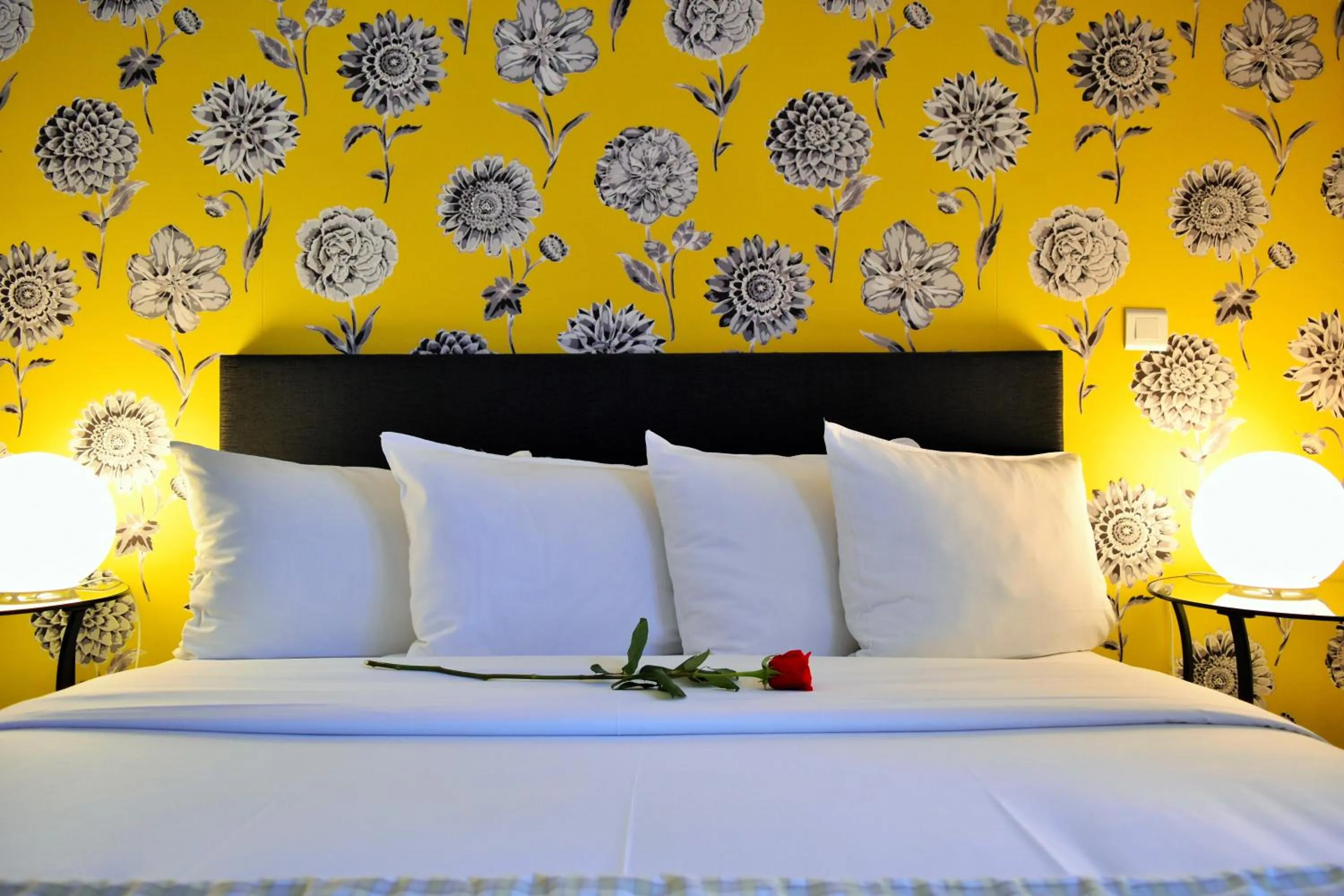 Bed in Hotel 29 Lepic