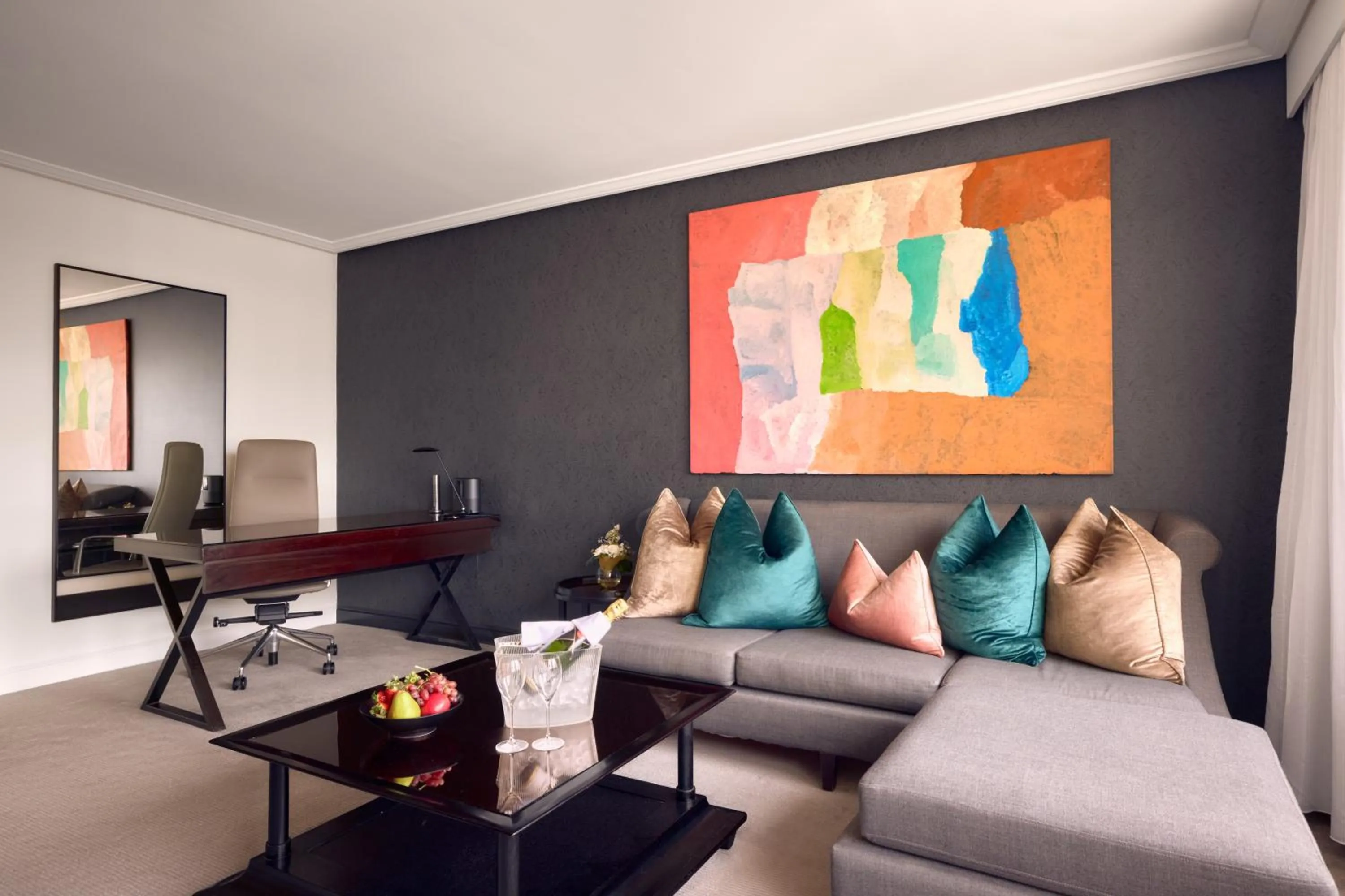 Living room in Sofitel Brisbane Central