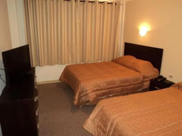 Bedroom, Bed in Los Sauces Apart Hotel