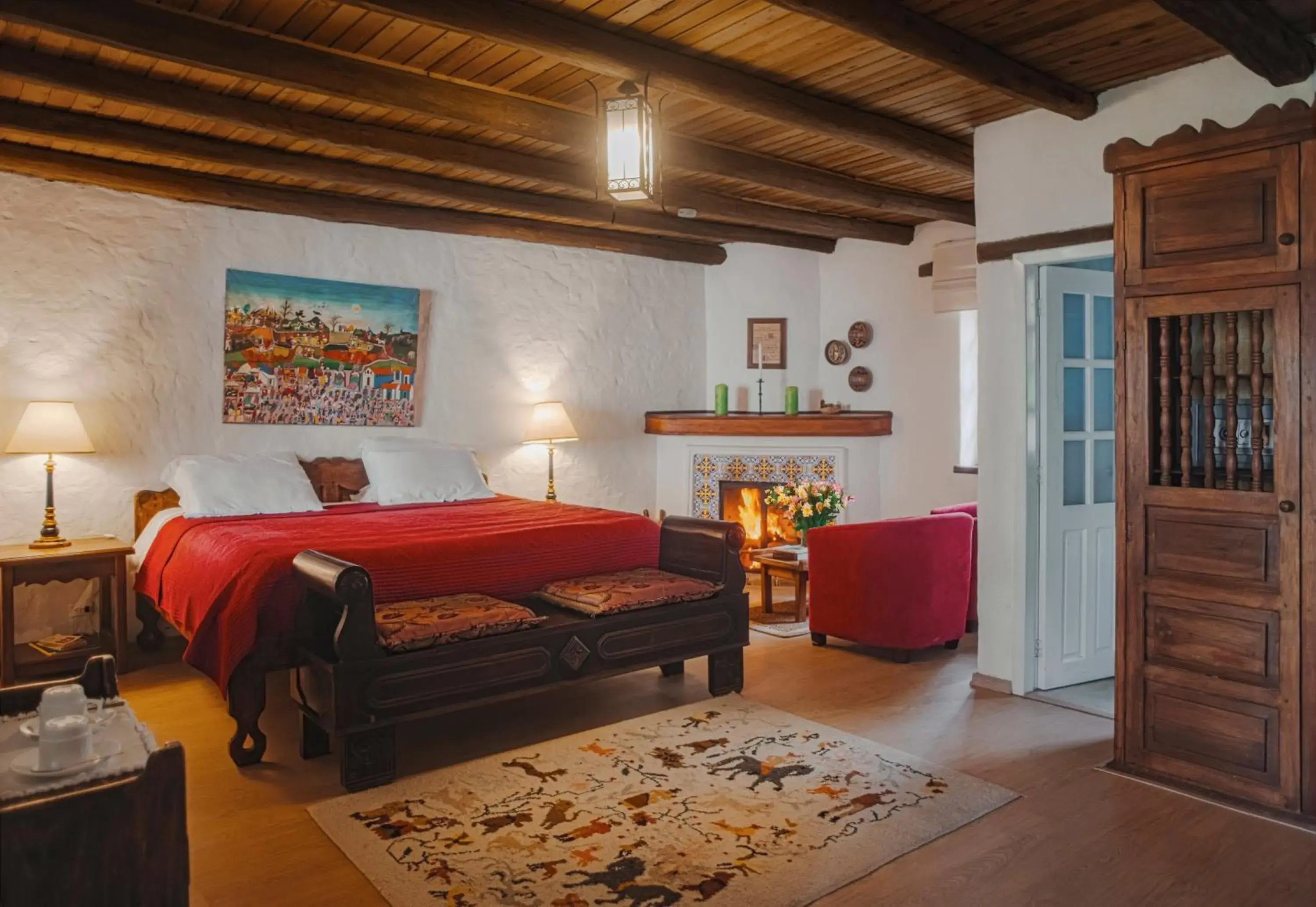 Double Room in Hacienda Cusin Double Room in Hacienda Cusin