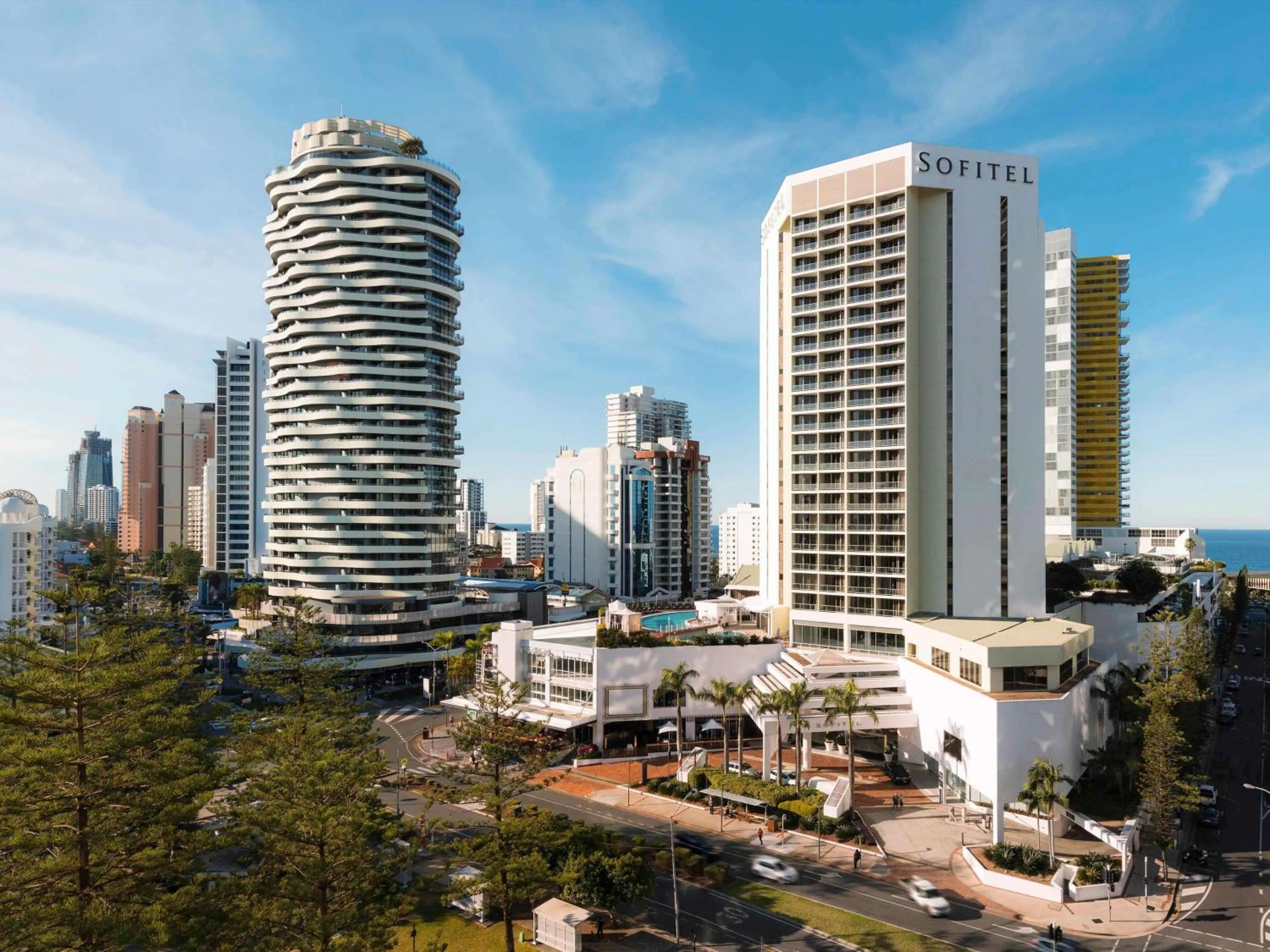 Property building in Sofitel Gold Coast Broadbeach