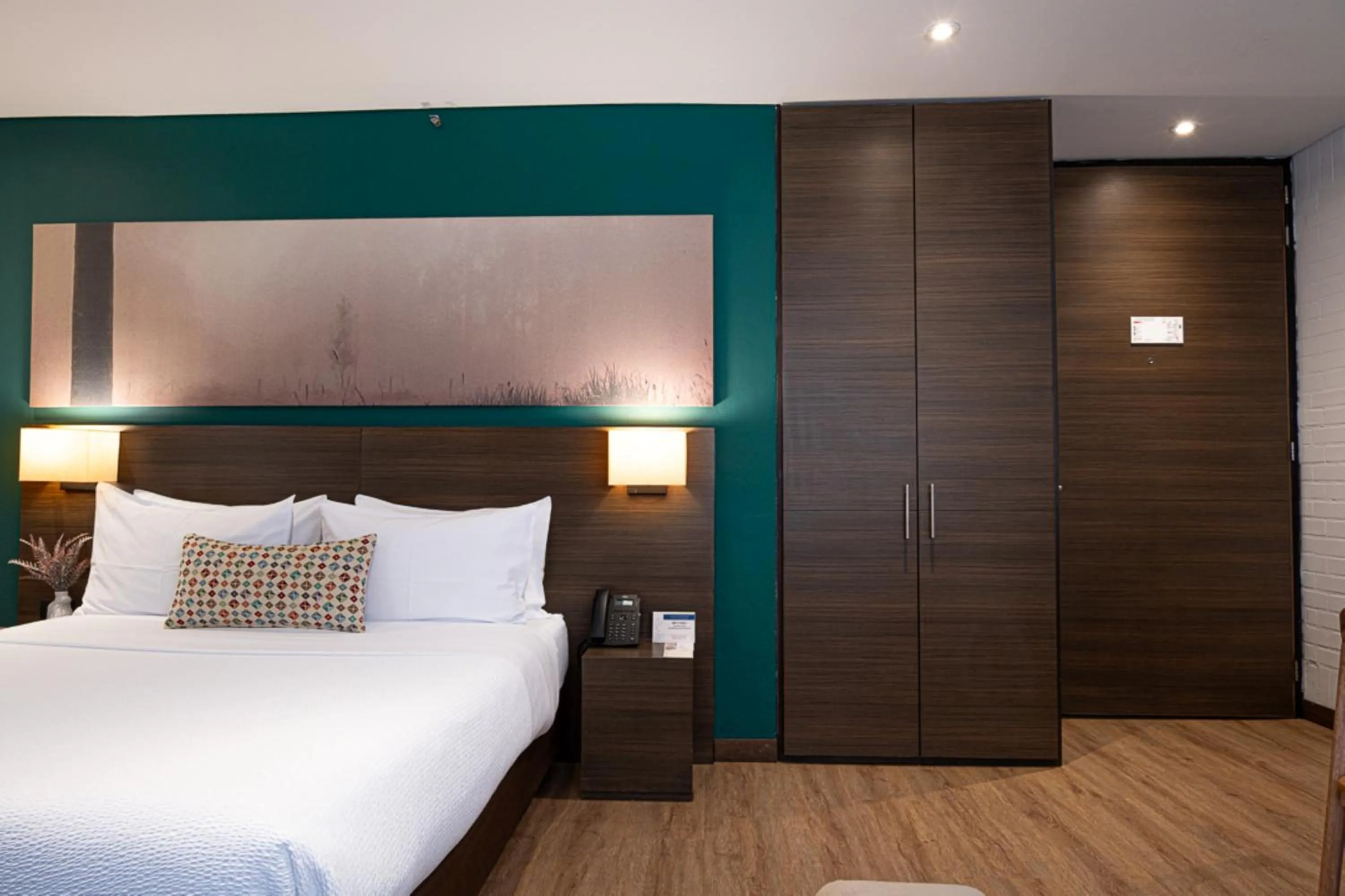 Bedroom, Bed in 84 DC Bogotá By OxoHotel