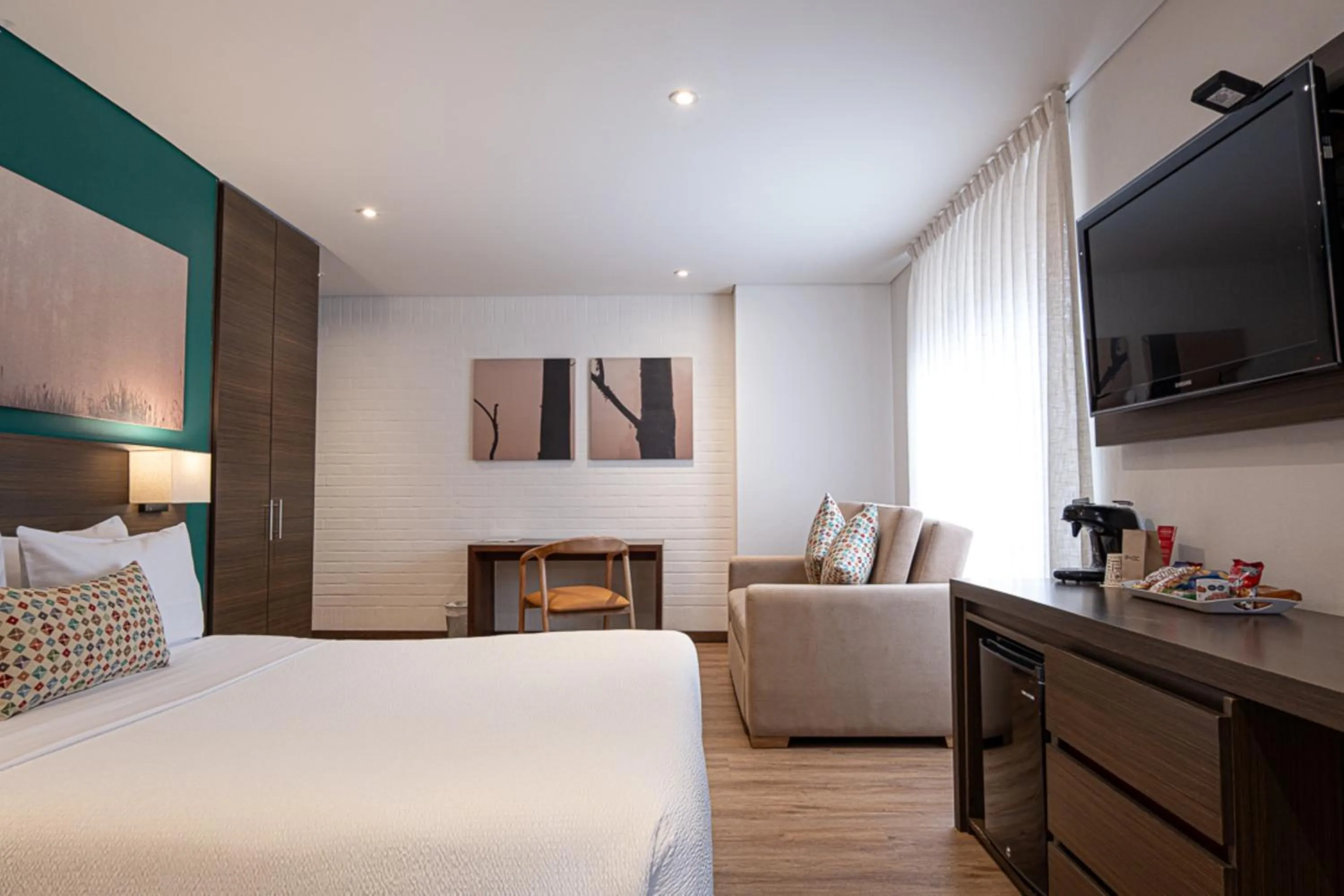 Bedroom, Bed in 84 DC Bogotá By OxoHotel