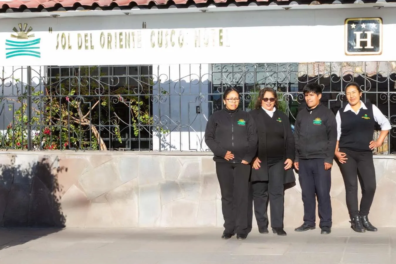 Facade/entrance in Hotel Sol del Oriente Cusco