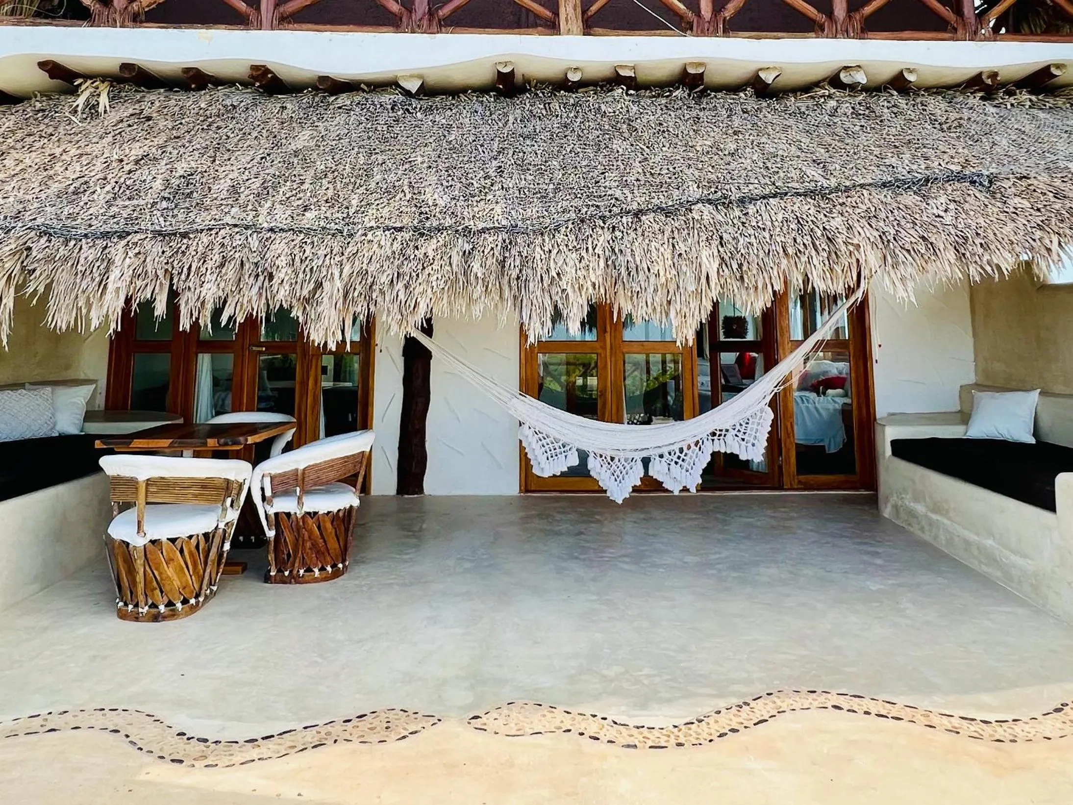 Living room in Palapas del Sol