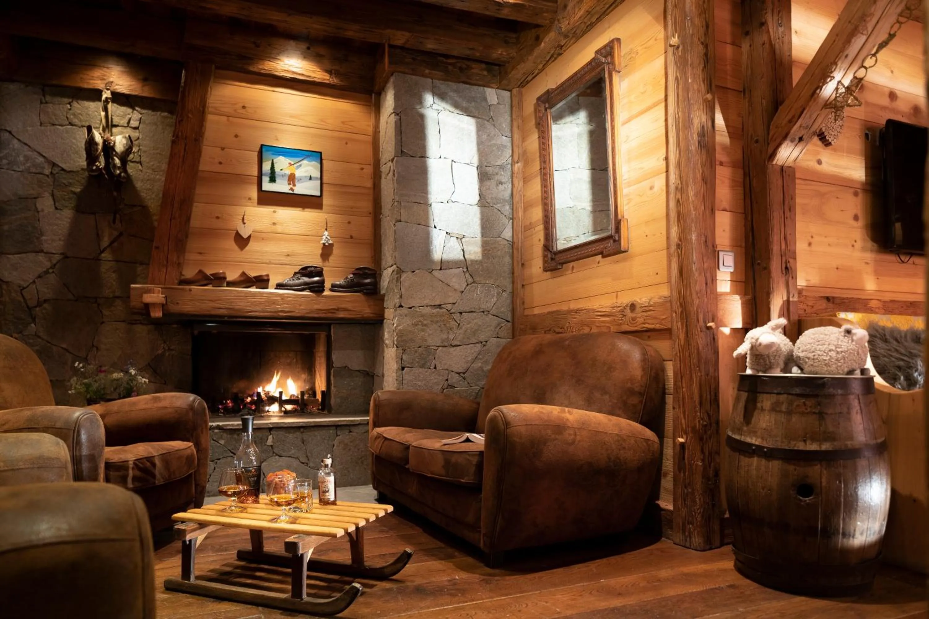 Lounge or bar in Hotel Cote Brune