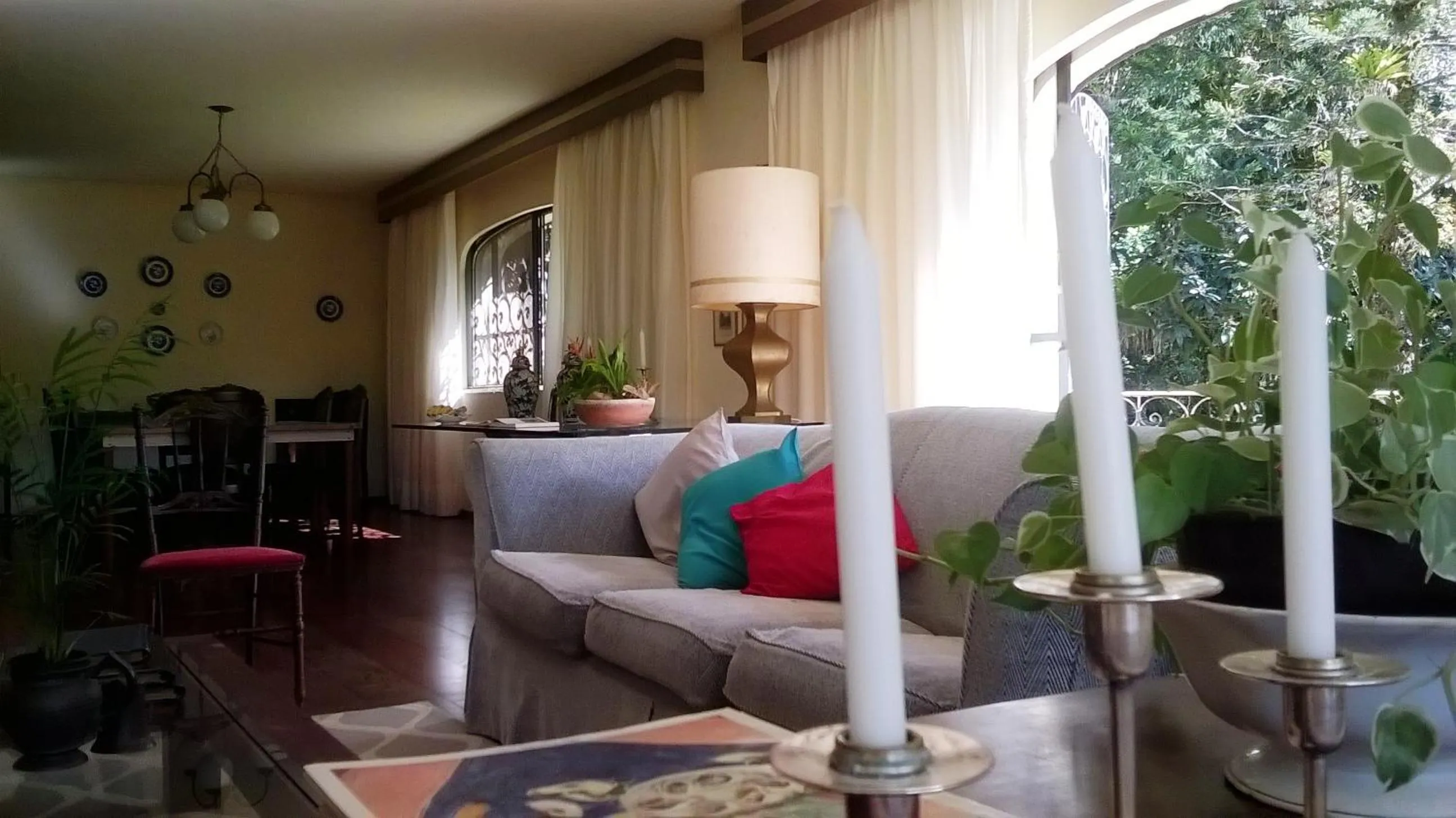 Seating area in Pousada Sitio Araribá