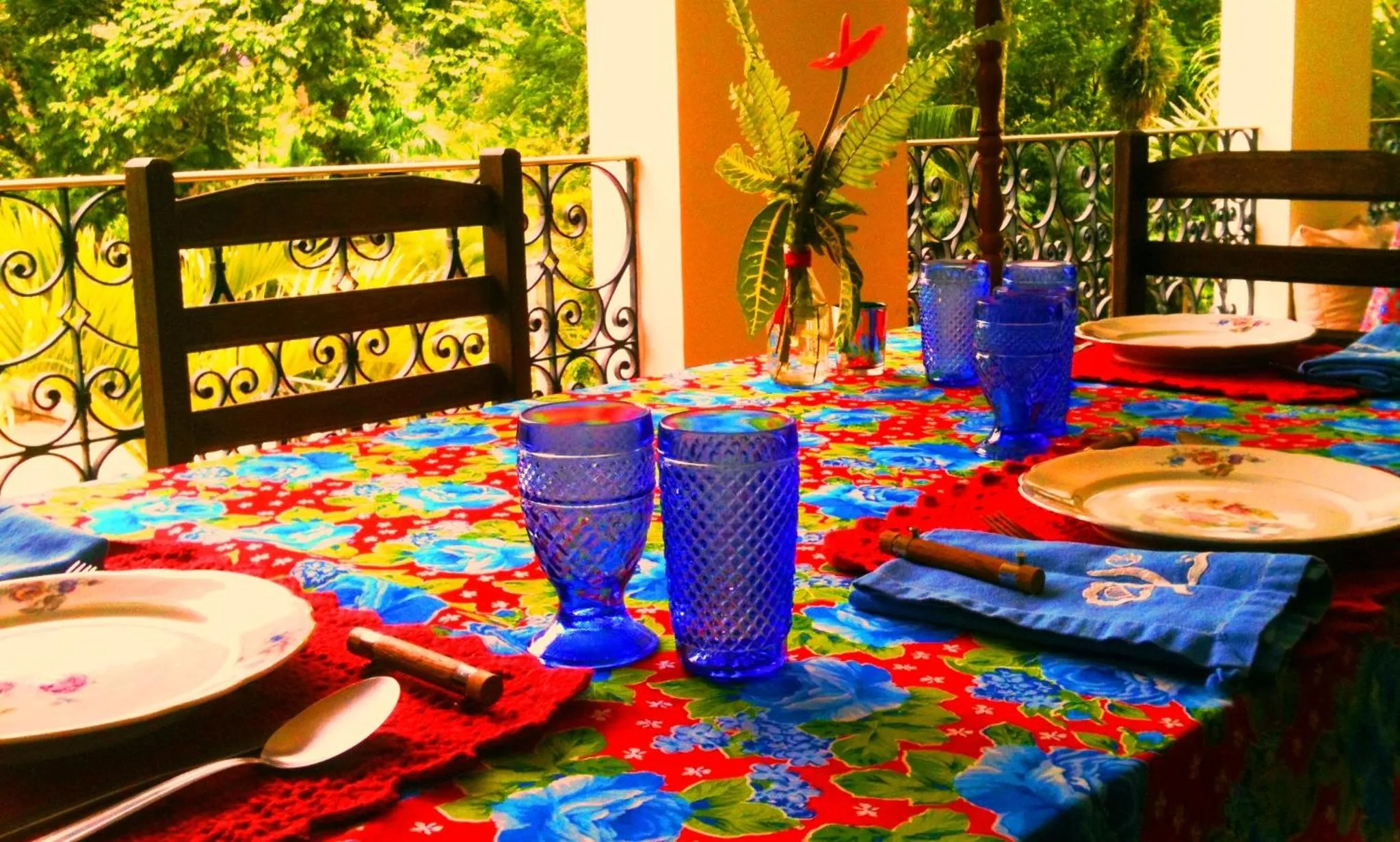 Dining area in Pousada Sitio Araribá
