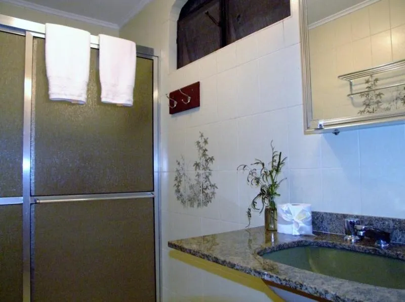 Bathroom in Pousada Sitio Araribá