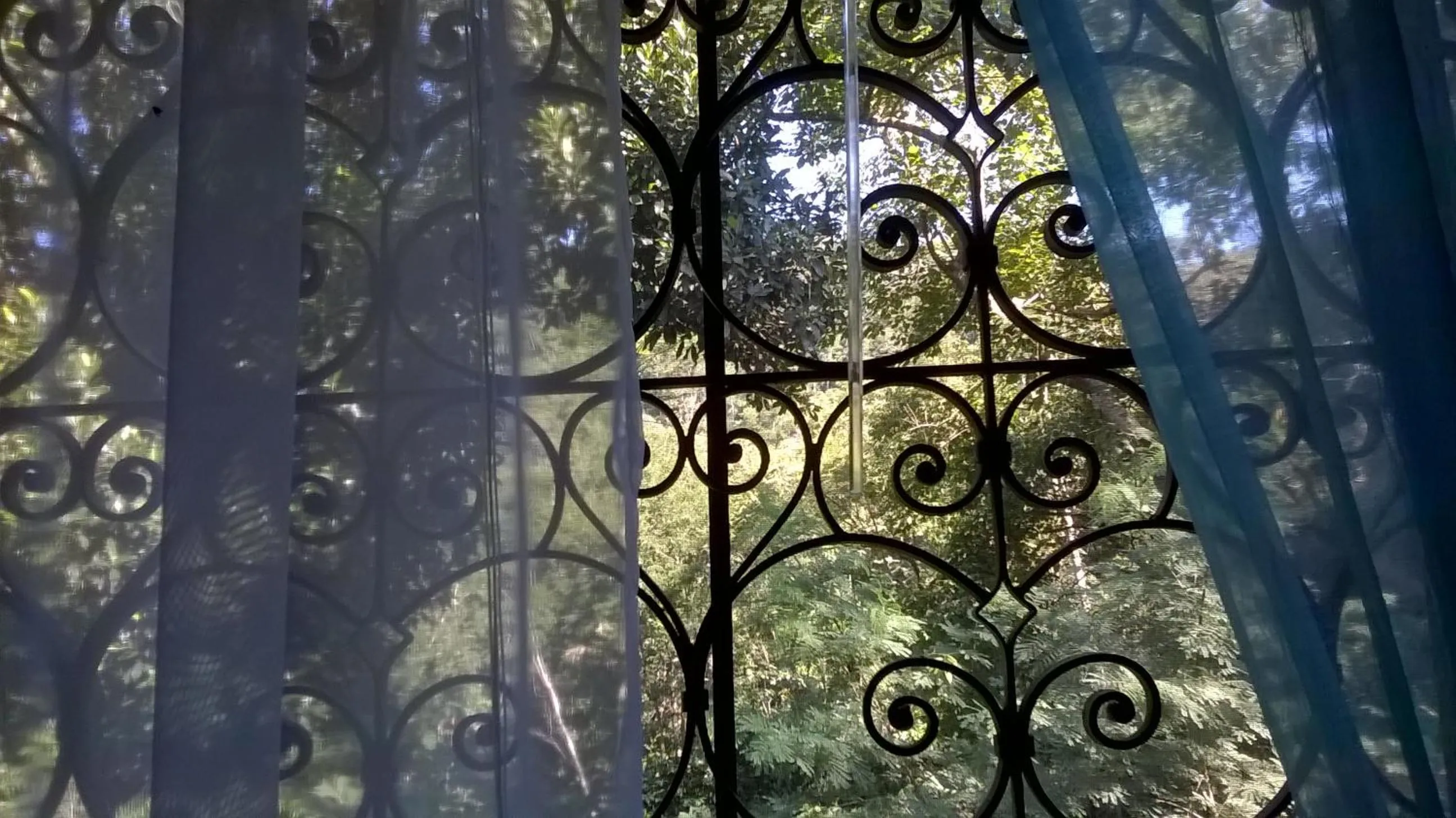 Garden view in Pousada Sitio Araribá