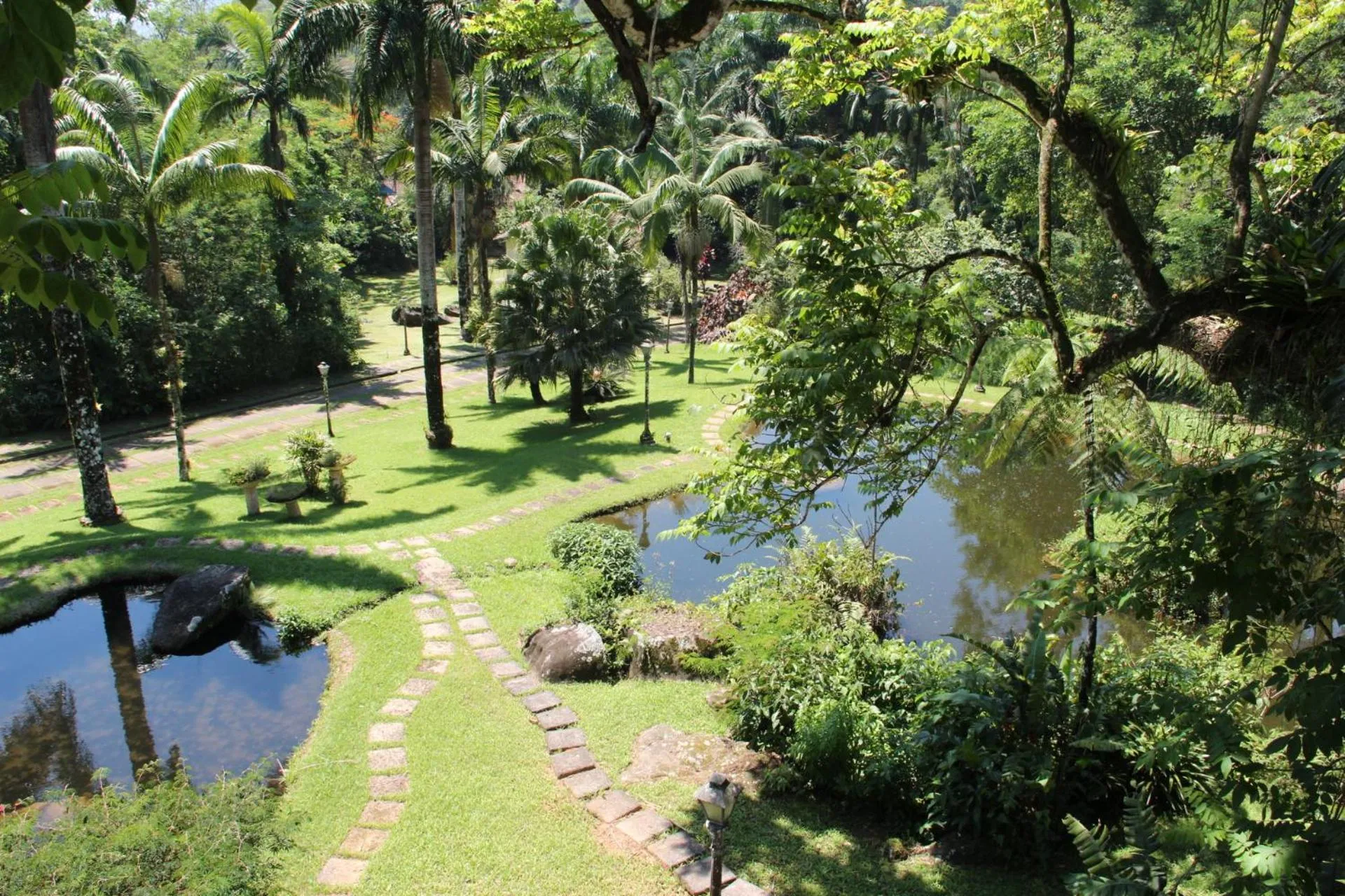 Garden in Pousada Sitio Araribá