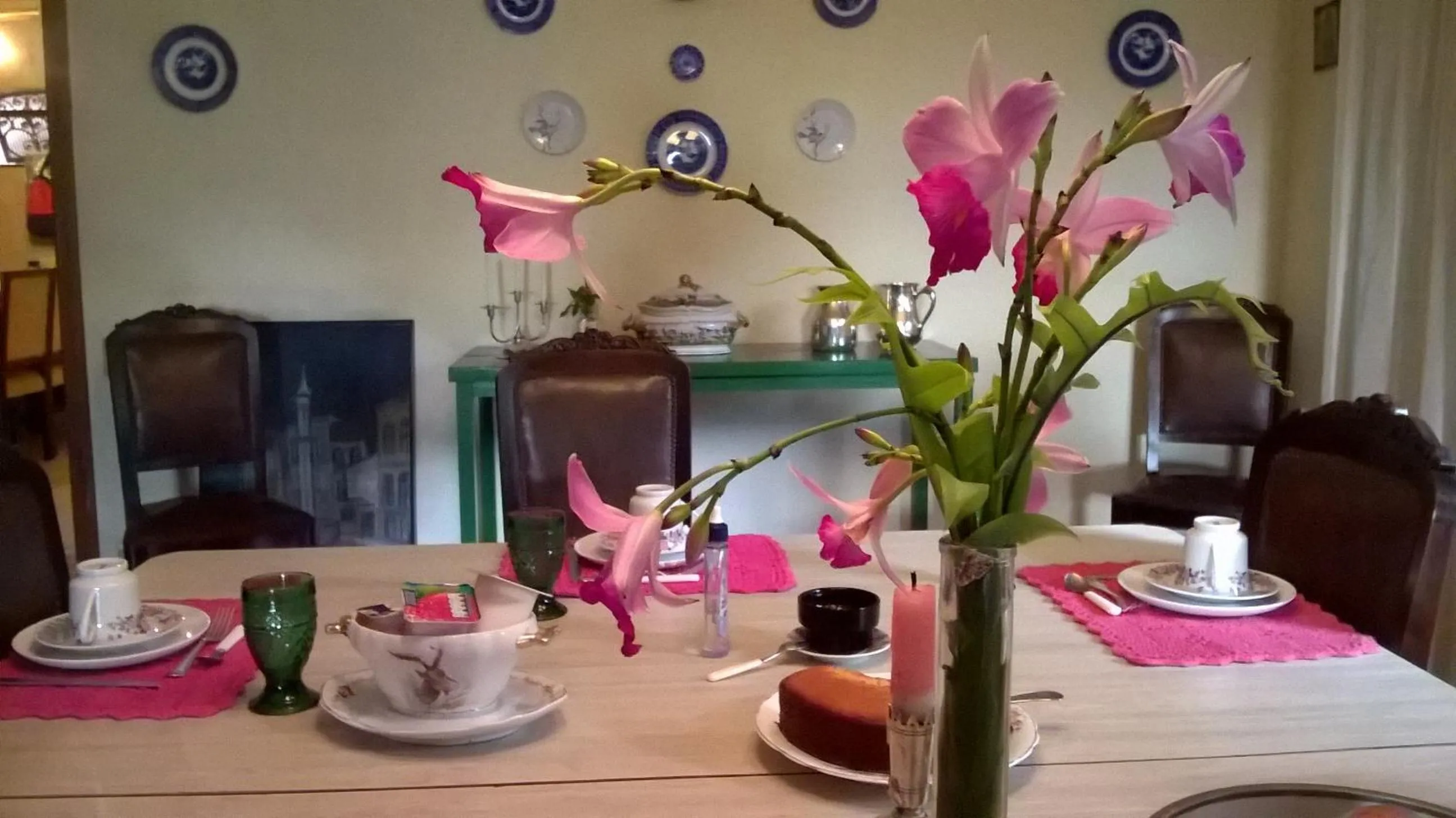 Dining area in Pousada Sitio Araribá