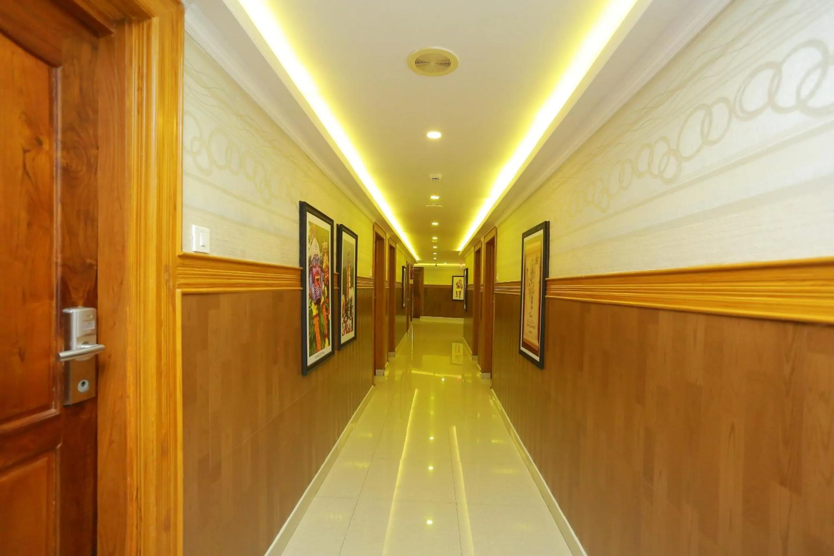 Lobby or reception in Super Capital O Kovilakam Residency