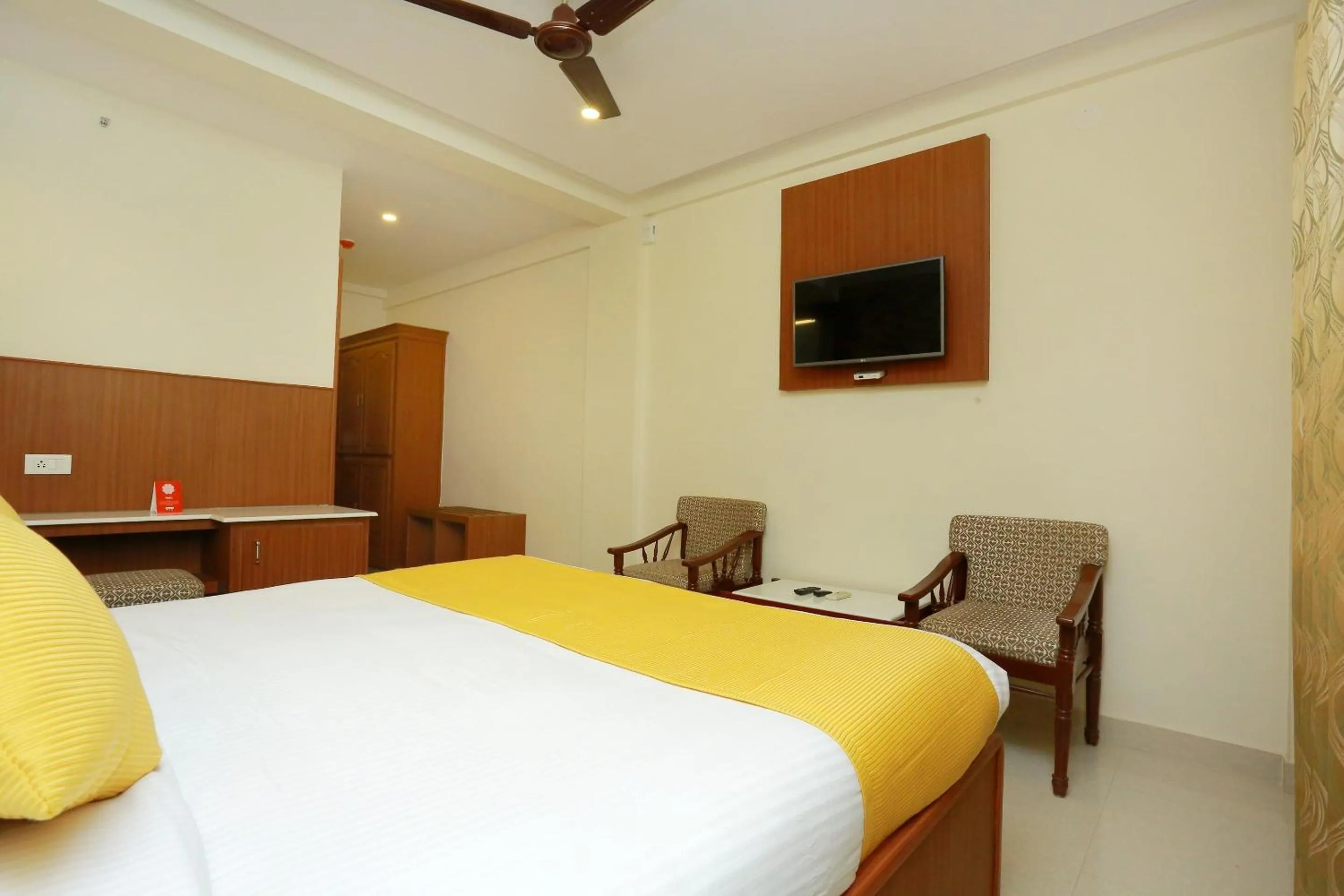 Bedroom, Bed in Super Capital O Kovilakam Residency