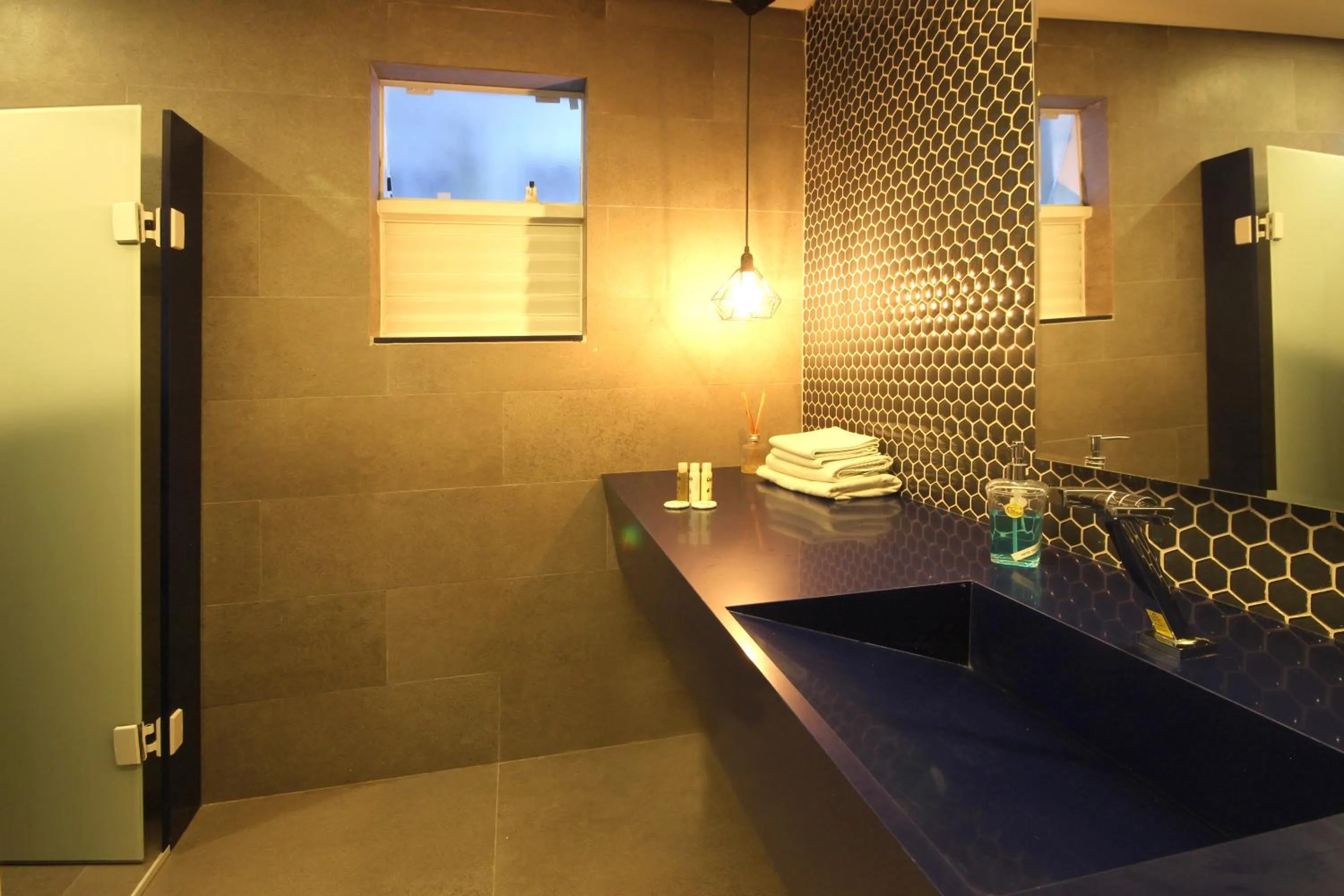 Shower in Cris Hotel