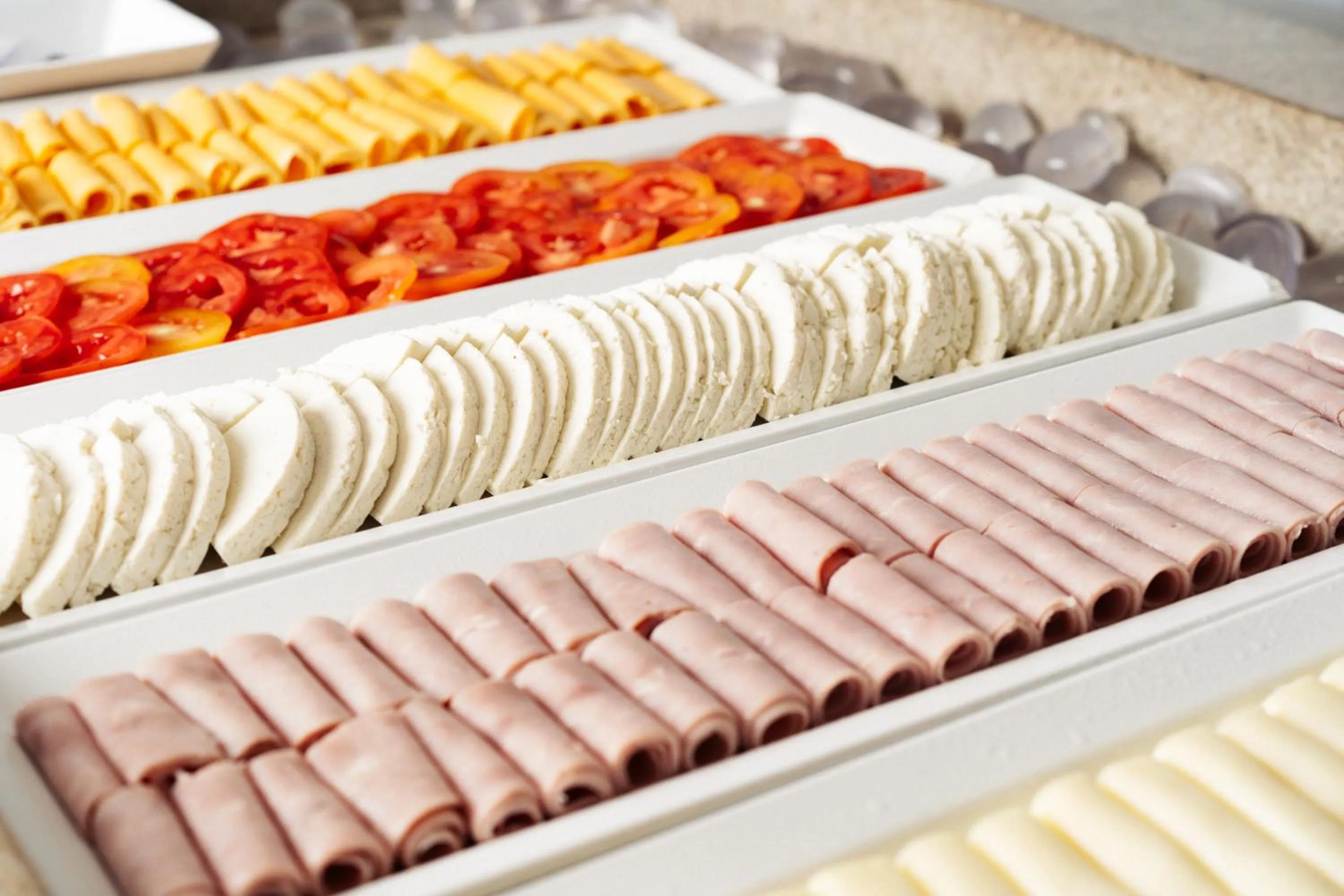 Buffet breakfast in Cris Hotel