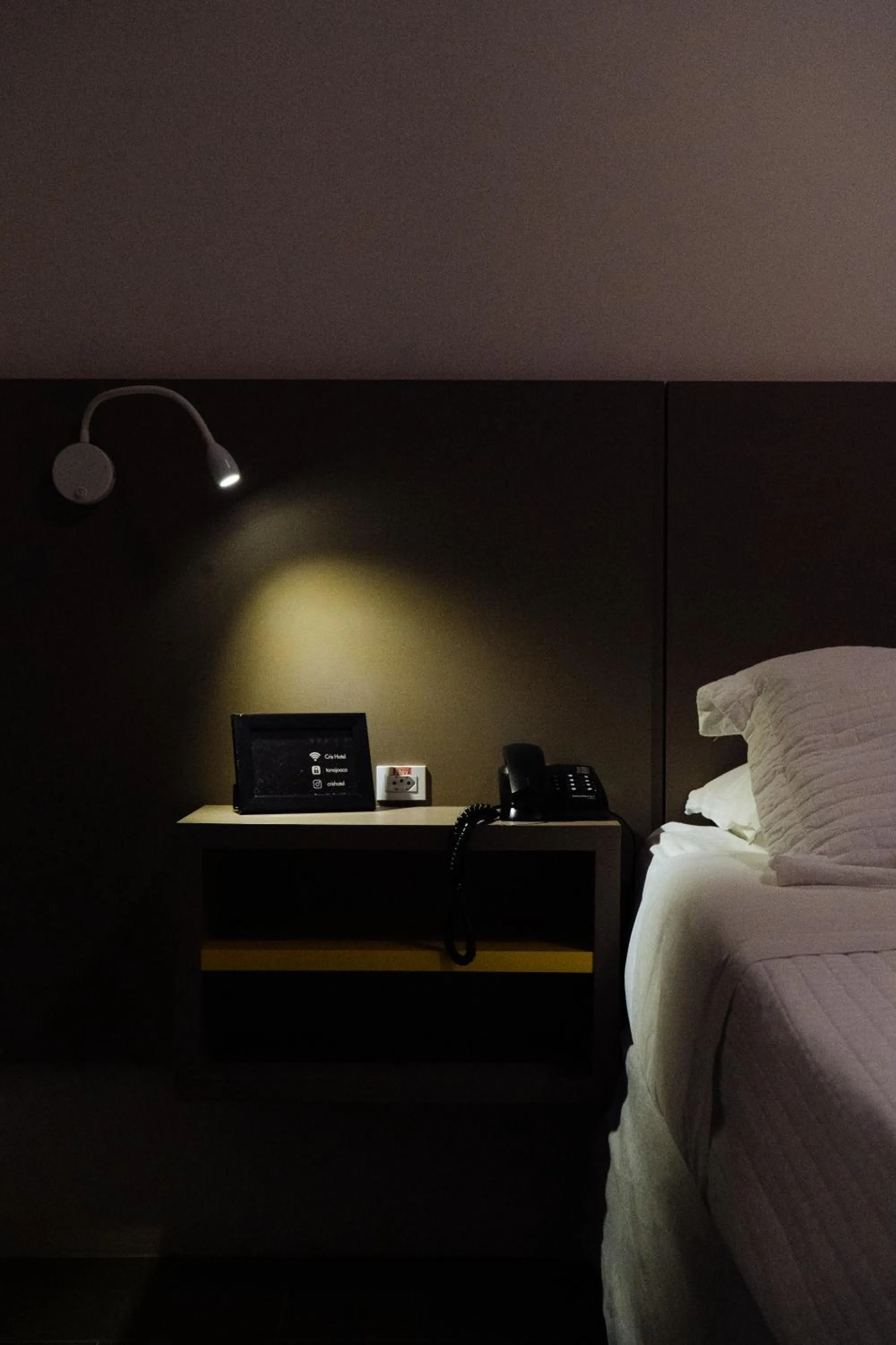 Decorative detail, Bed in Cris Hotel