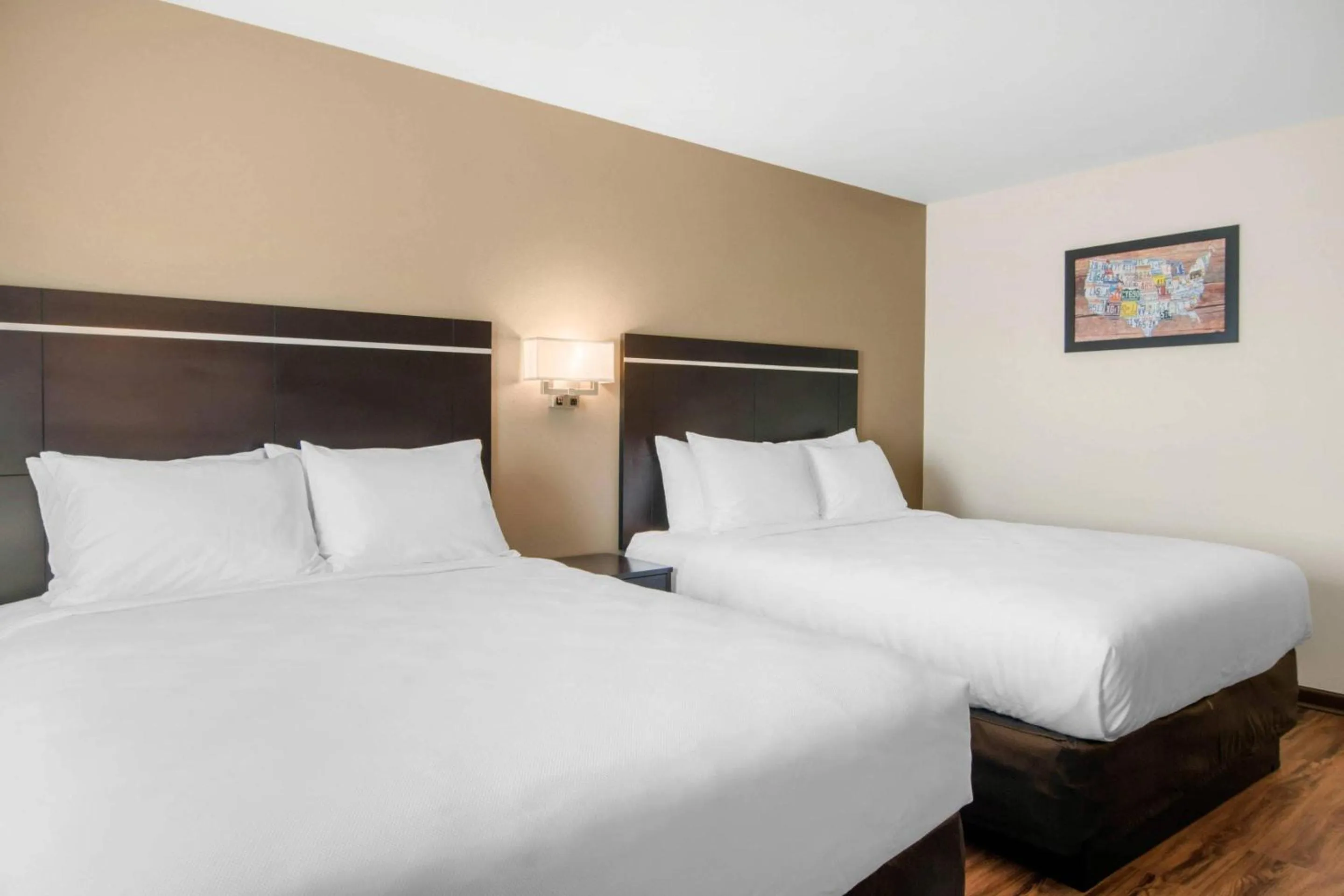 Bedroom, Bed in Econo Lodge Inn & Suites Springfield Main Street