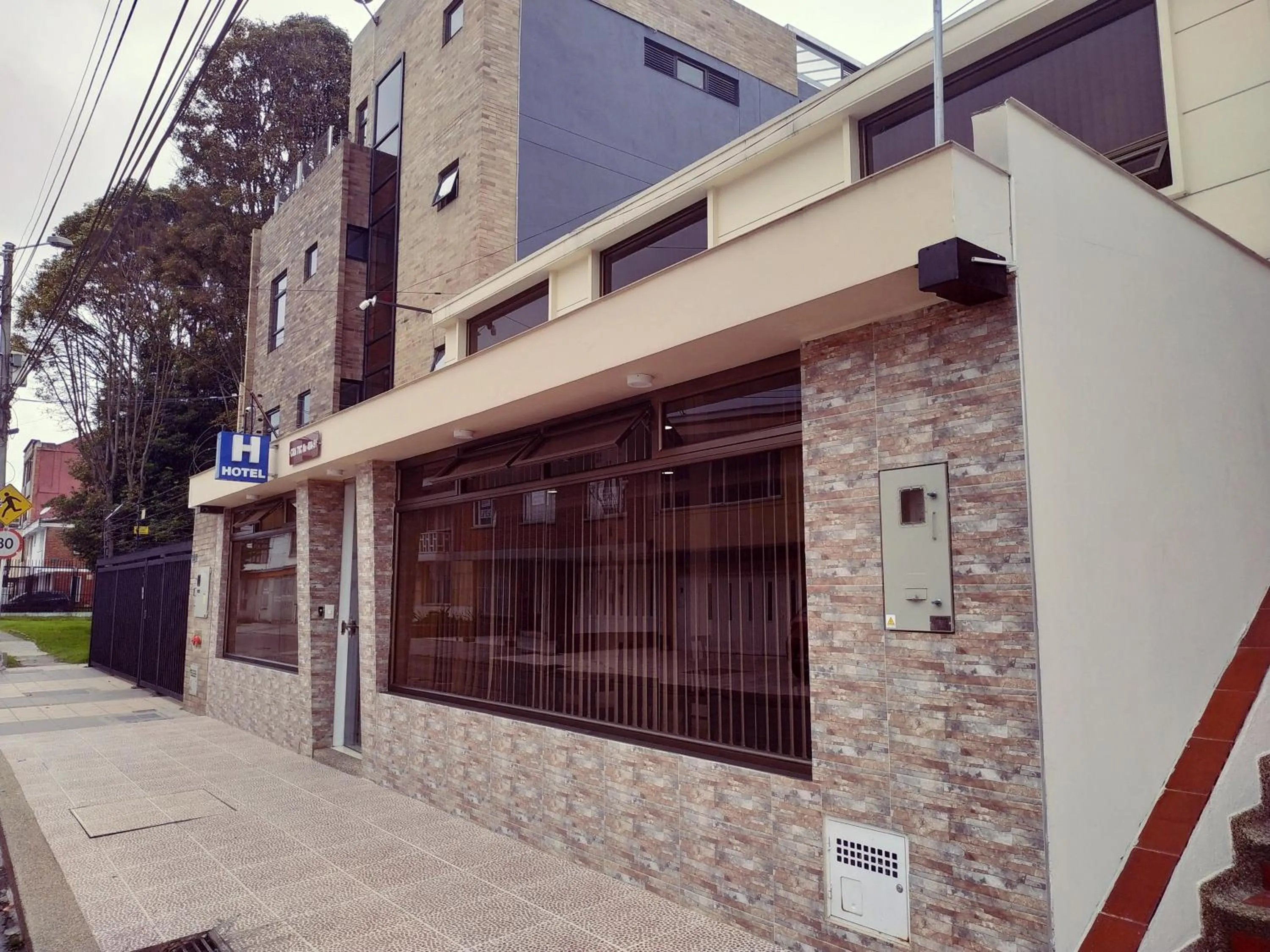 Property building in Hotel Confort Bogota