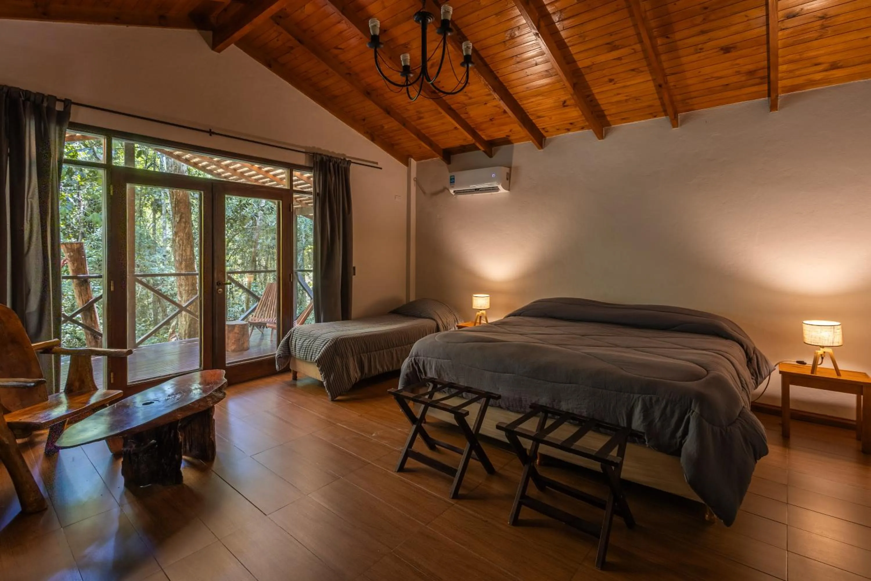 Bedroom, Bed in Tierra Guaraní Lodge