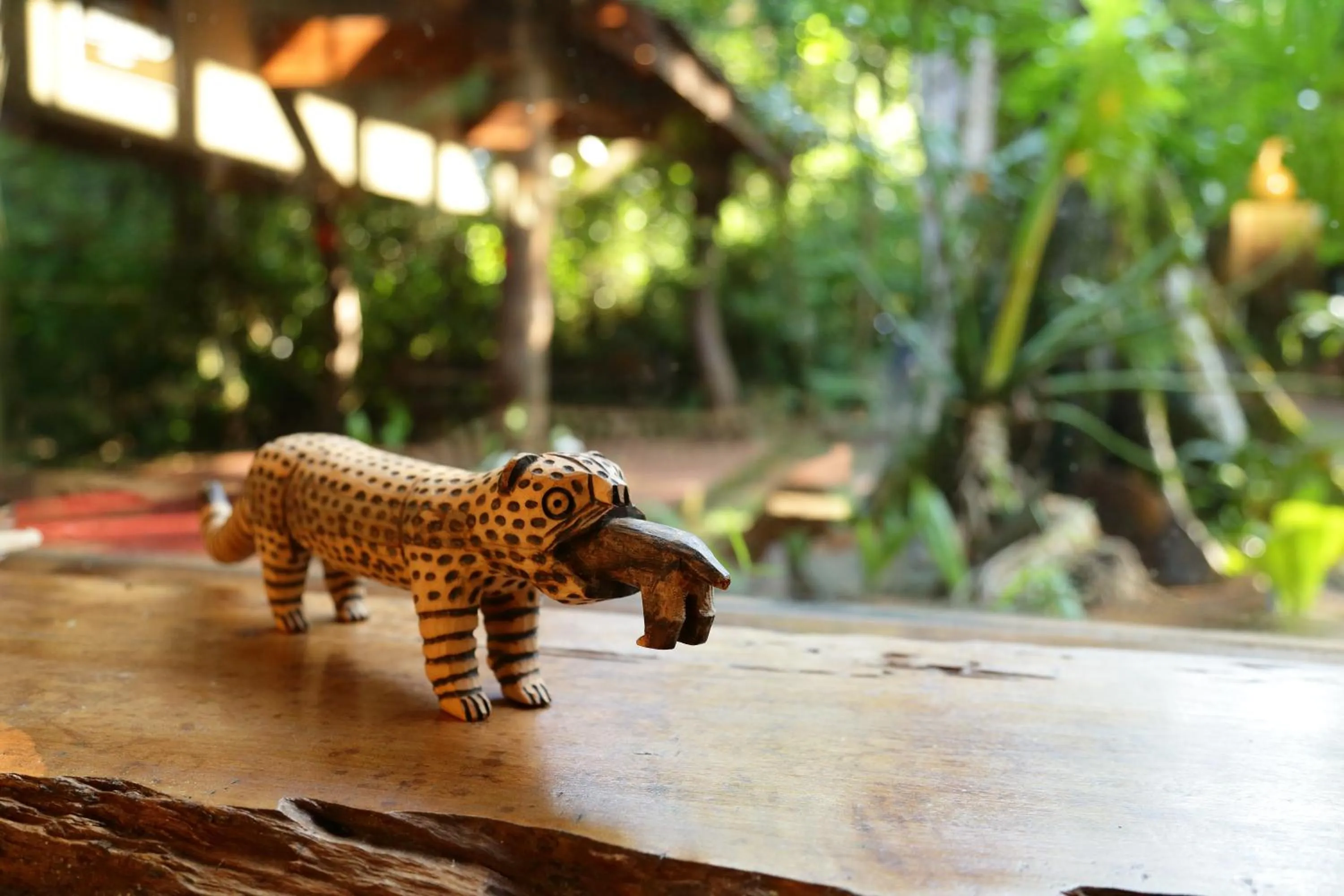 Decorative detail in Tierra Guaraní Lodge