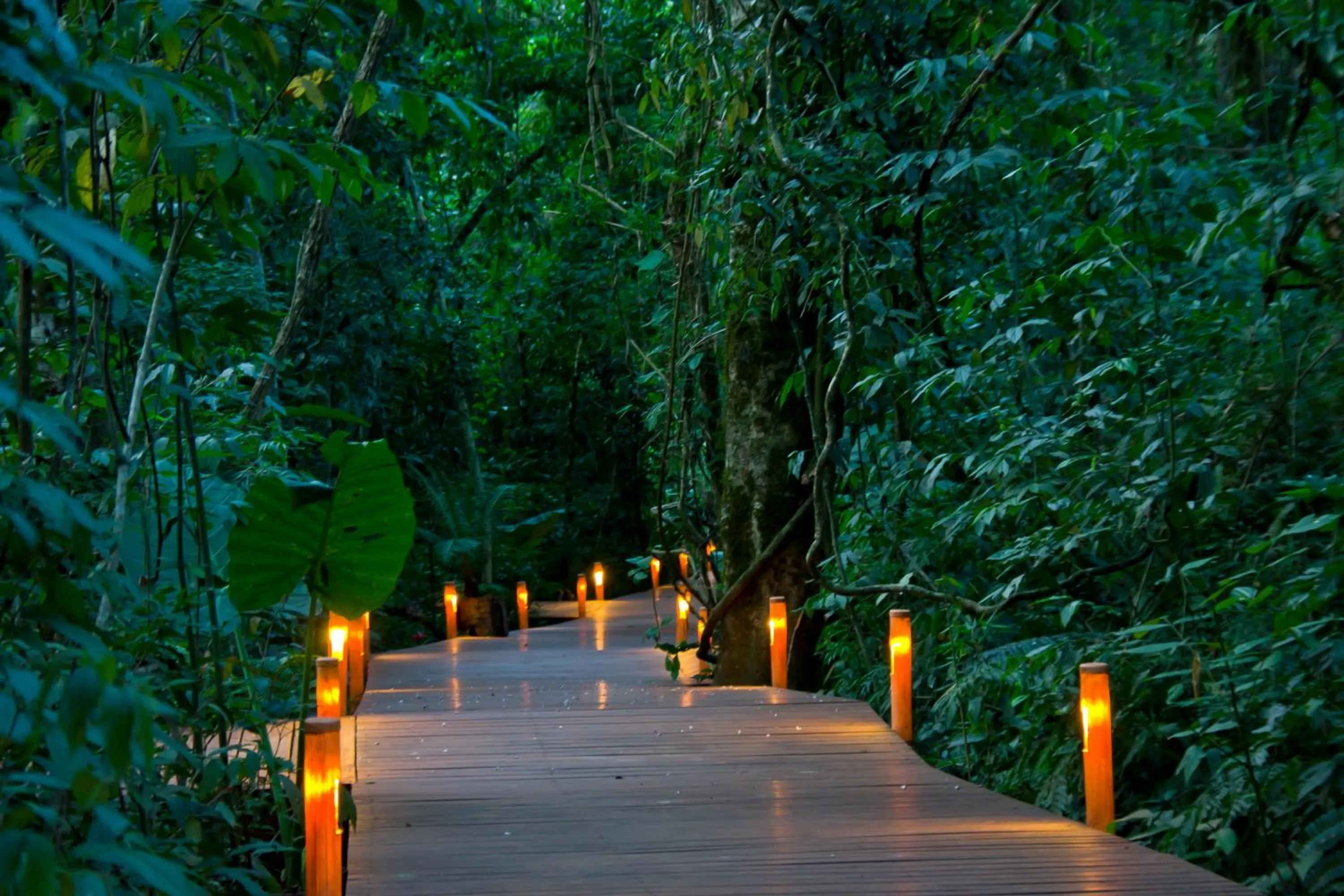 Facade/entrance in Tierra Guaraní Lodge
