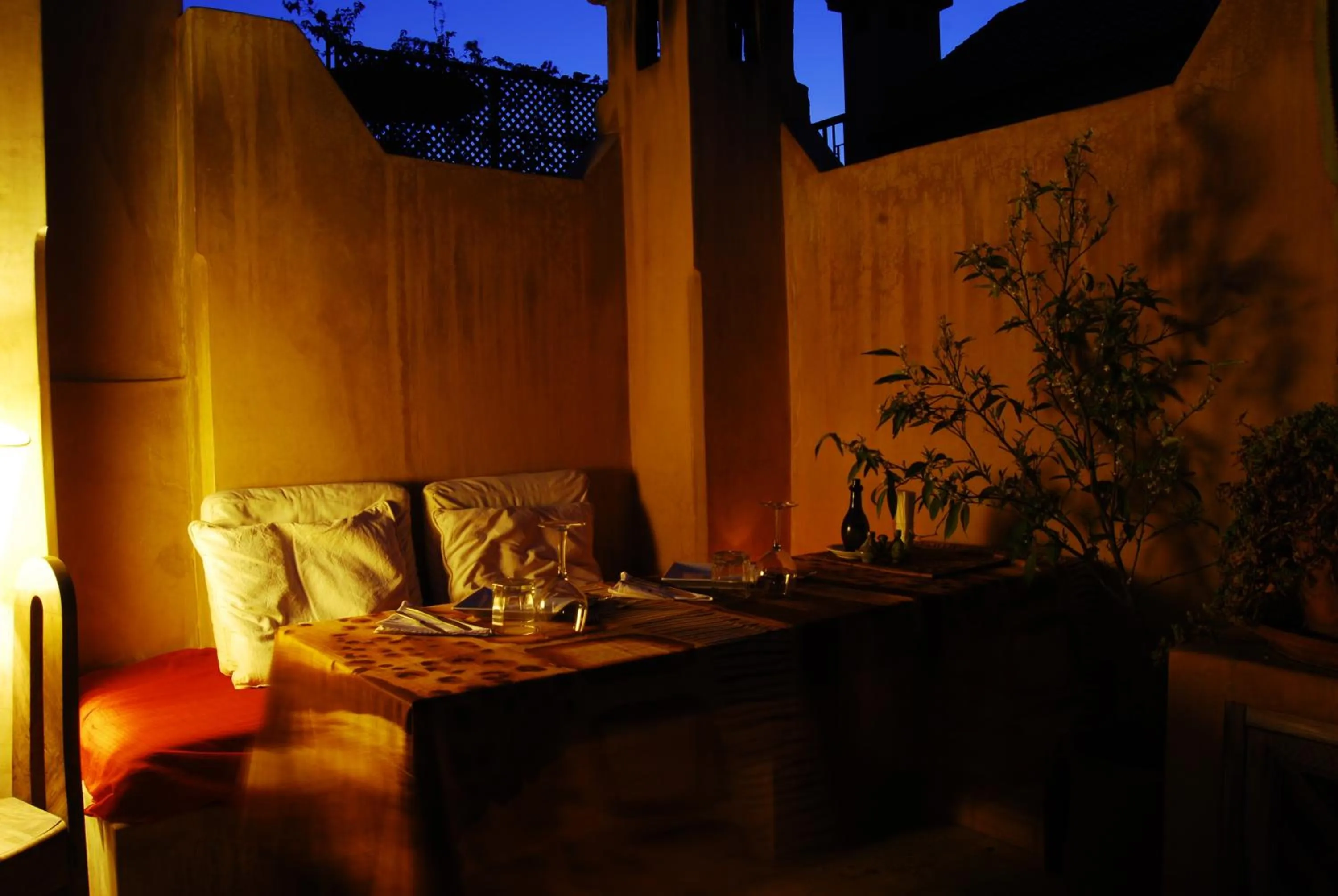 Food close-up in Riad Bamileke