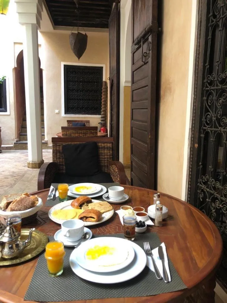 Breakfast in Riad Bamileke