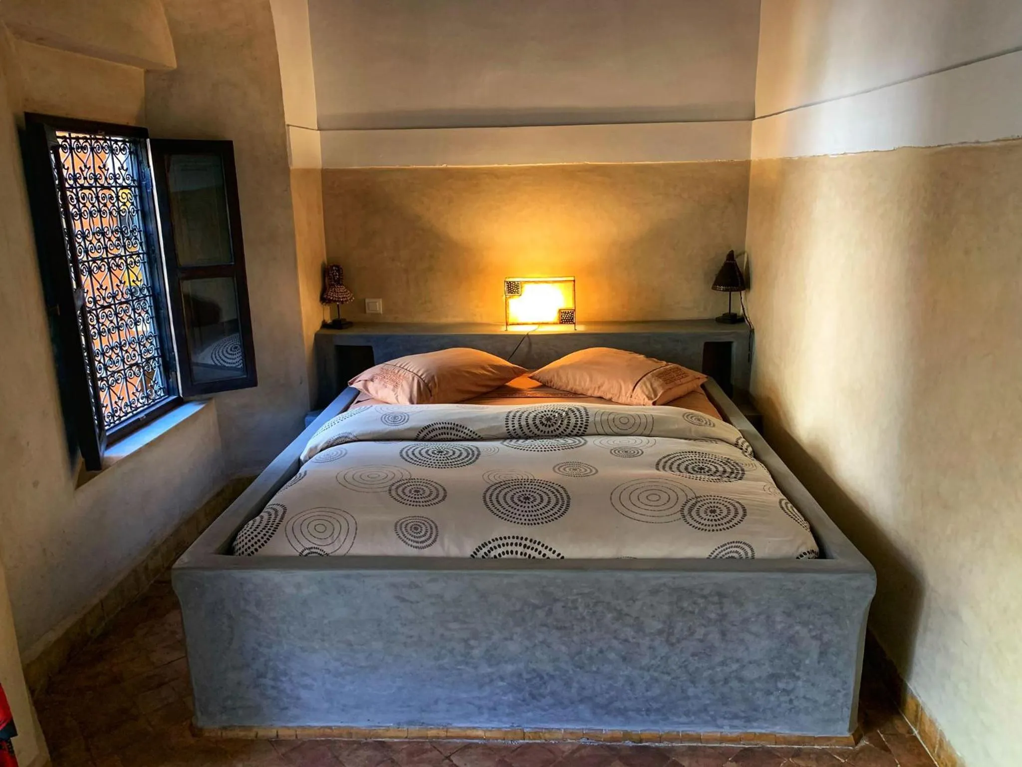 Bedroom, Bed in Riad Bamileke