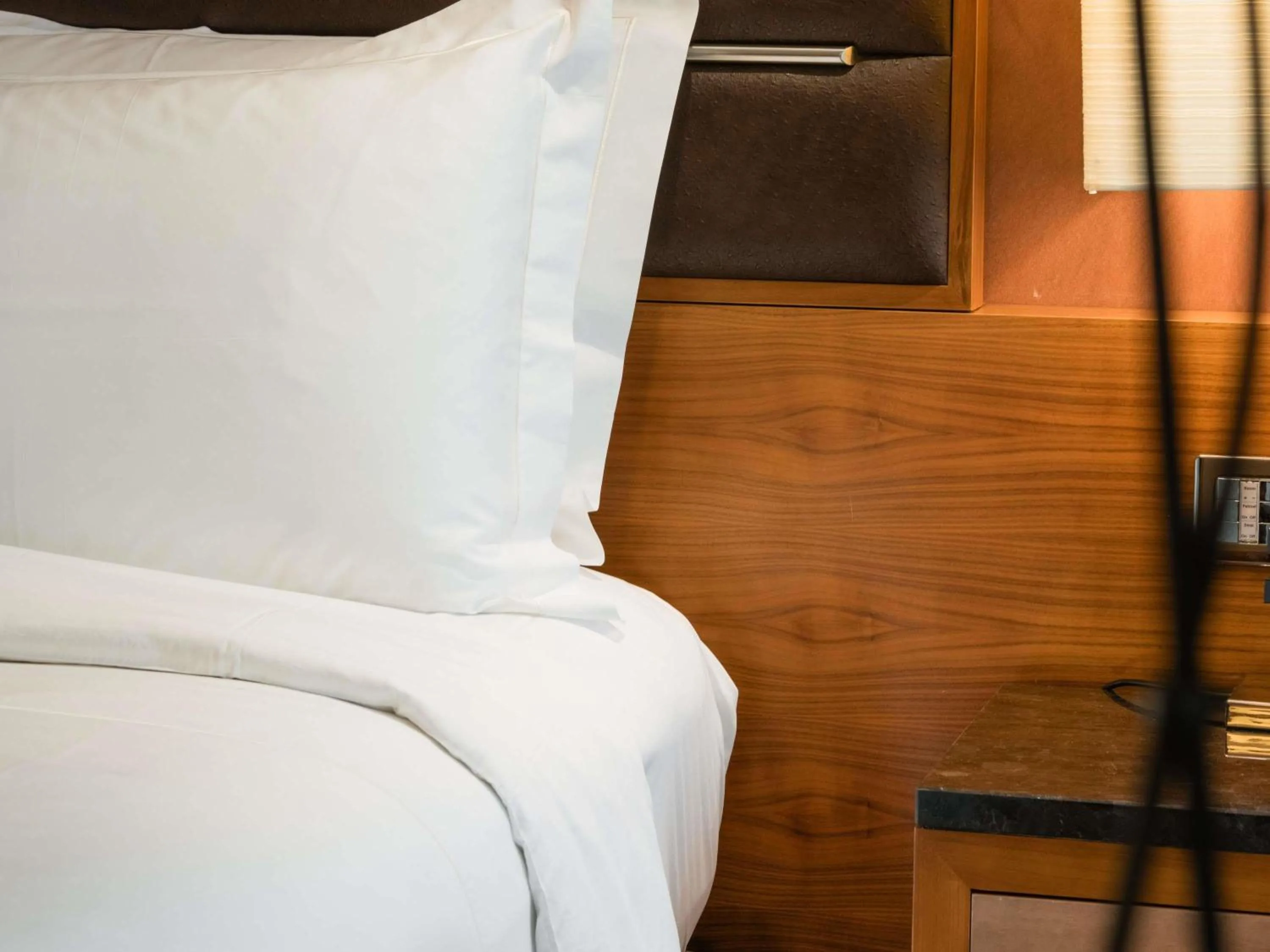 Bedroom, Bed in Sofitel London Heathrow