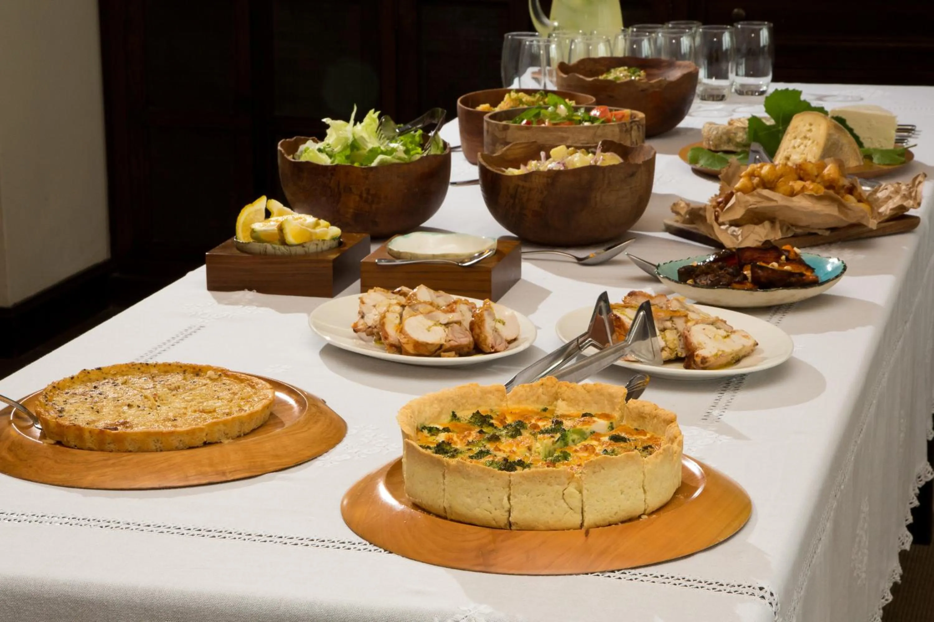 Food in Puerto Valle Hotel de Esteros