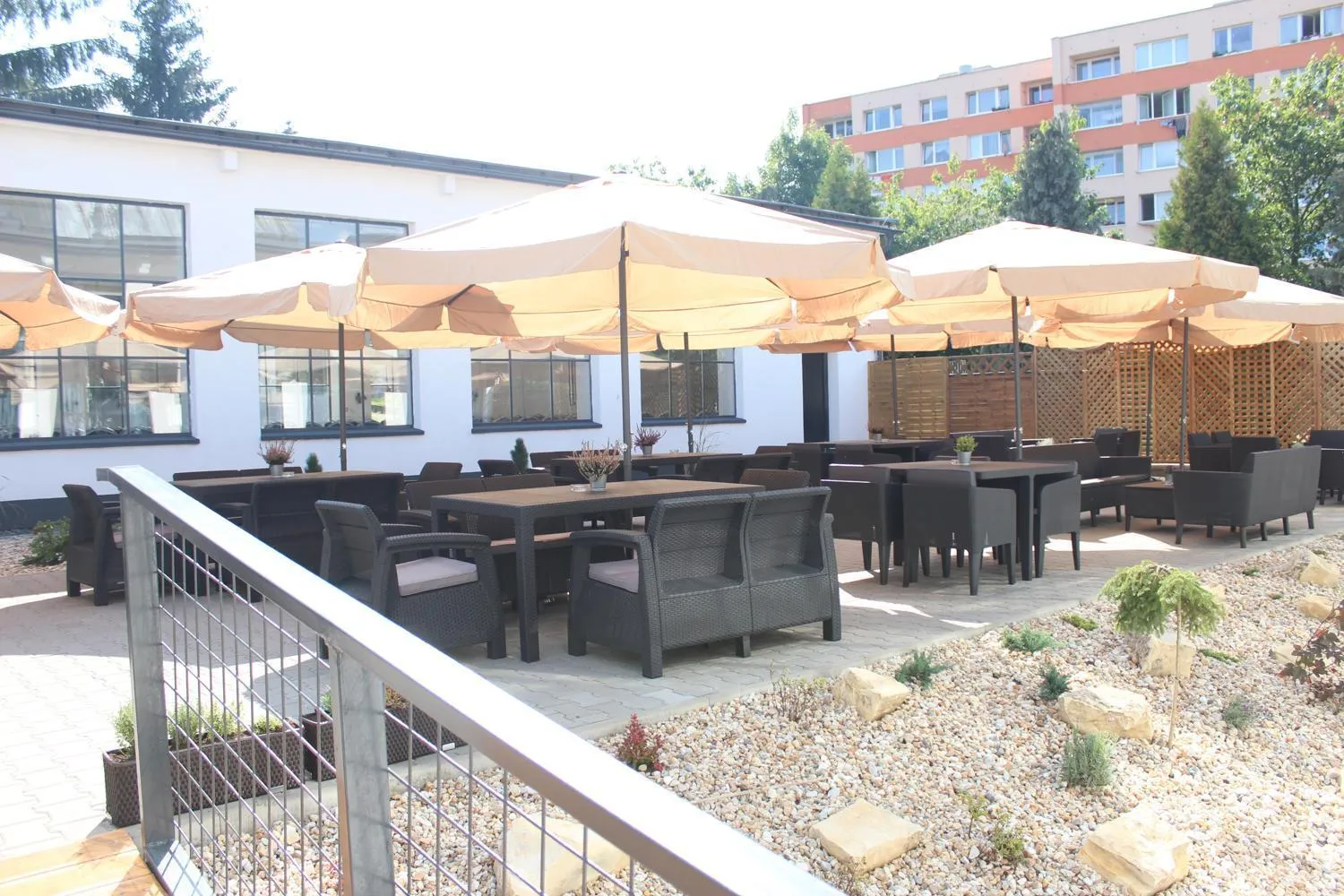 Balcony/Terrace in Hotel Na Vývoji