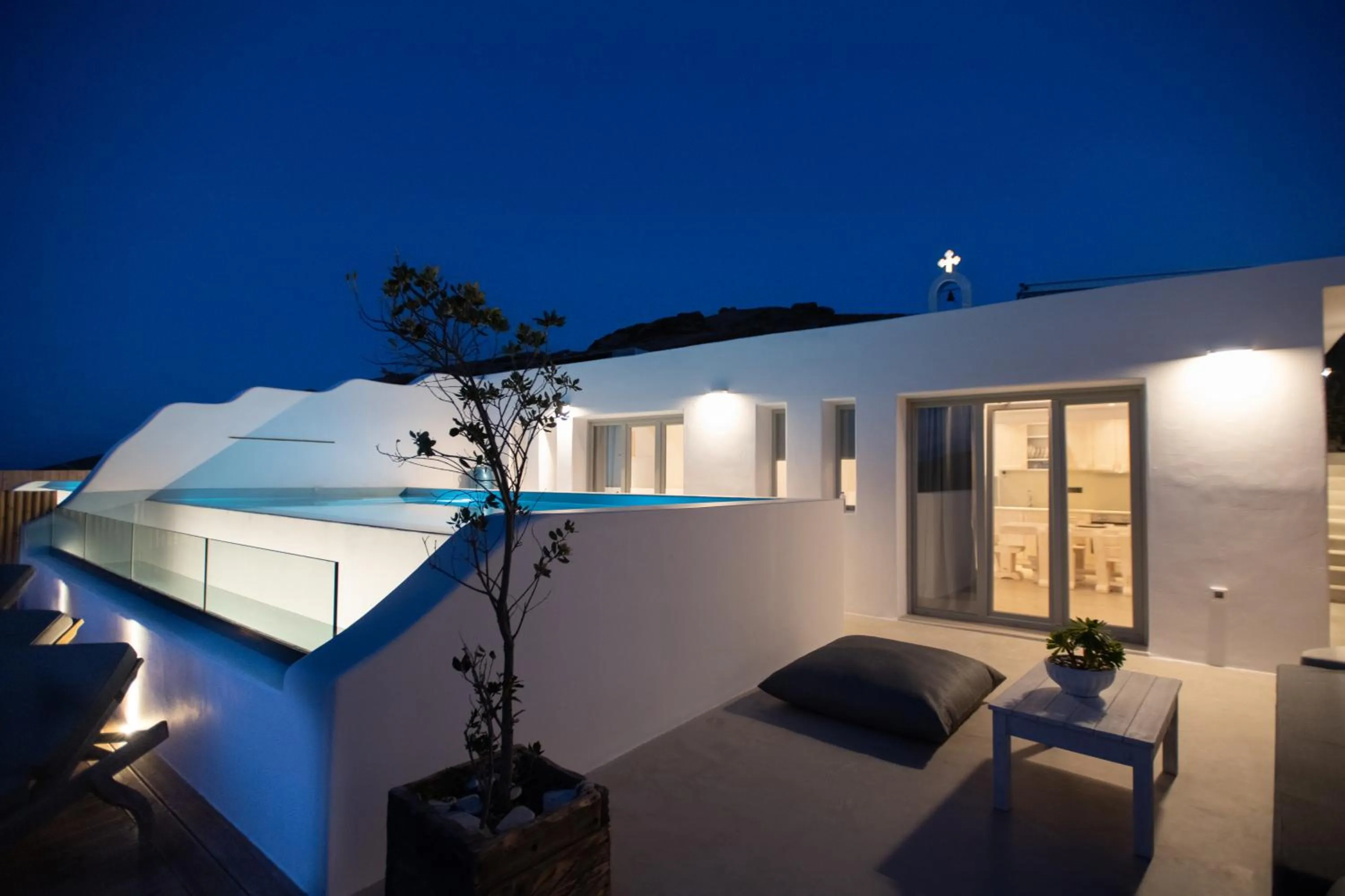 Night in Mykonos Village