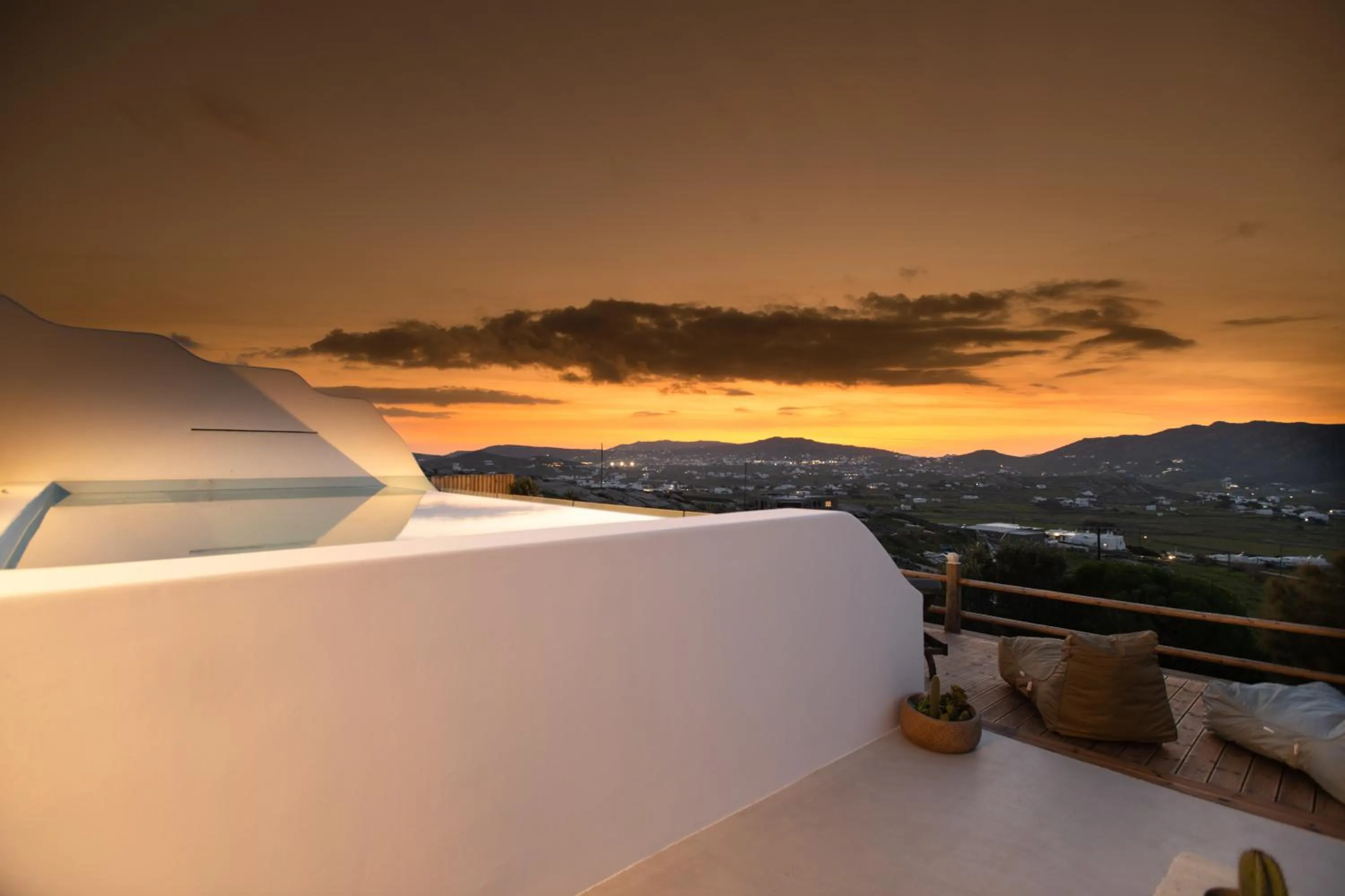 Natural landscape in Mykonos Village