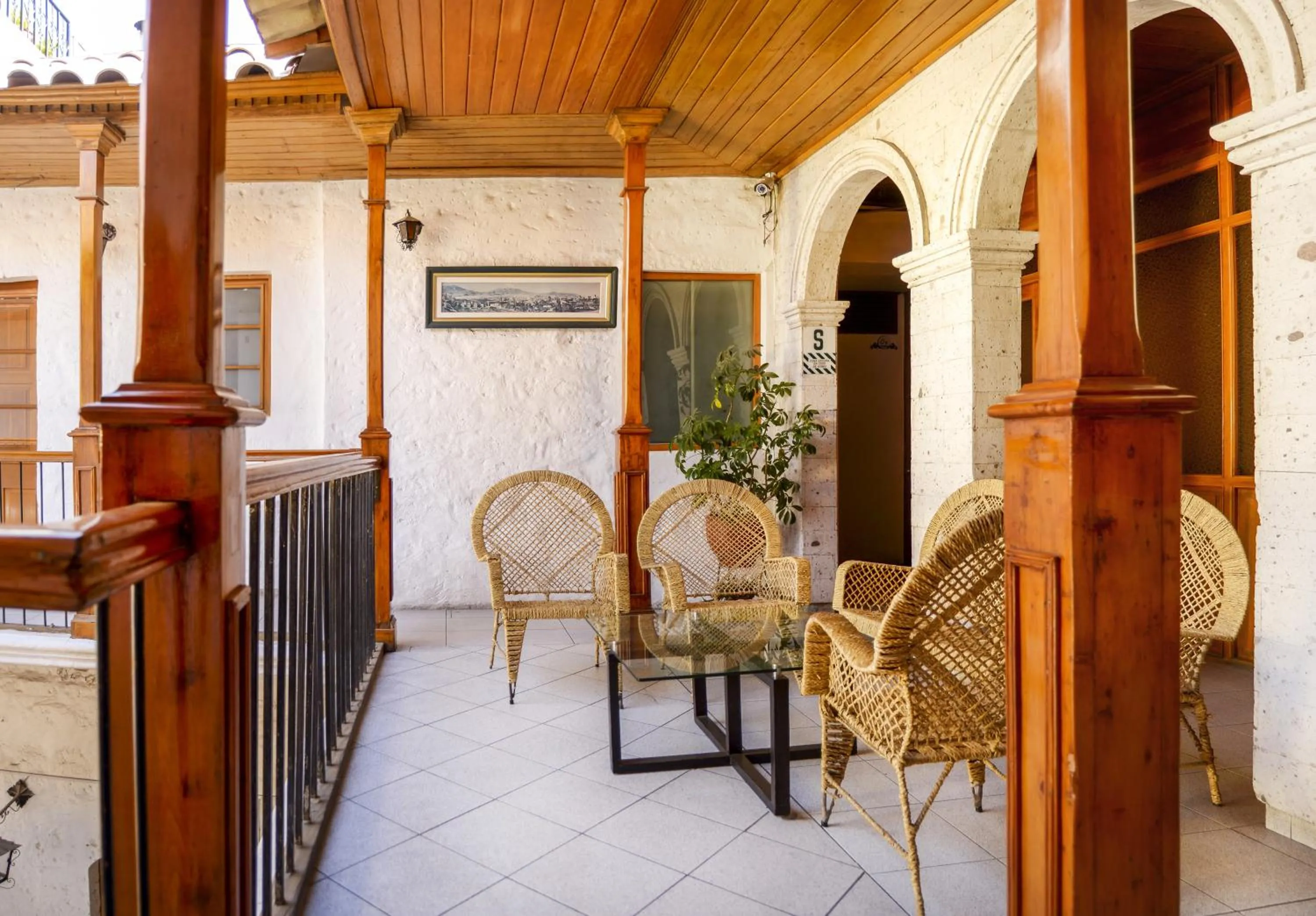Lobby or reception in Le Foyer Arequipa