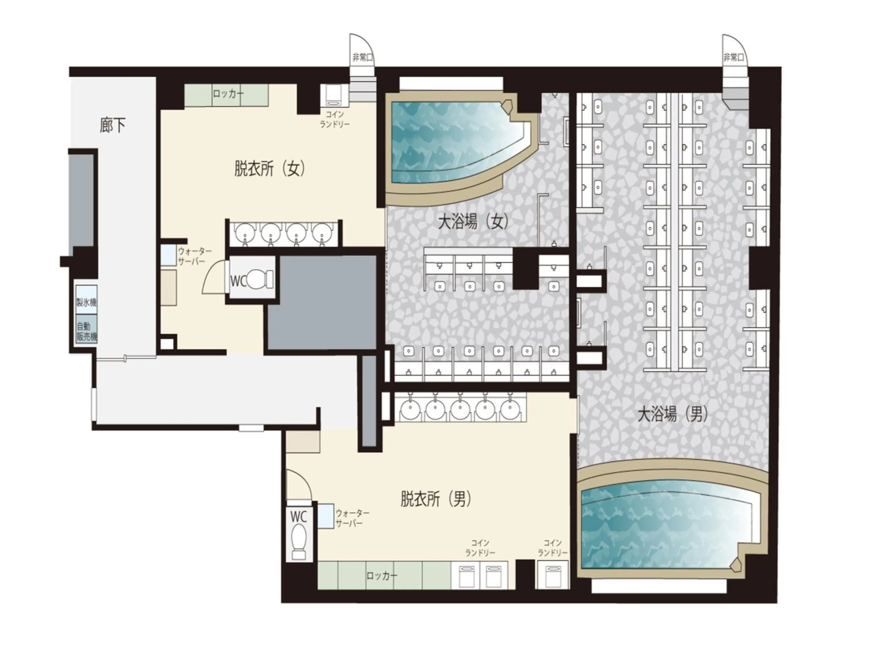 Public Bath in APA Hotel Keisei Narita Ekimae