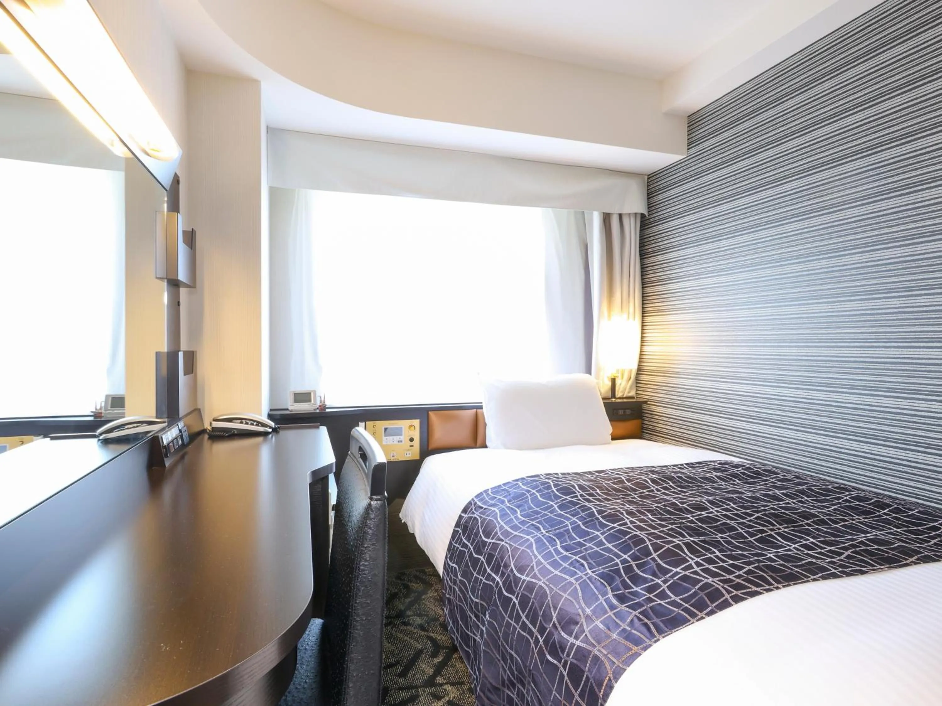 Bed in APA Hotel Keisei Narita Ekimae