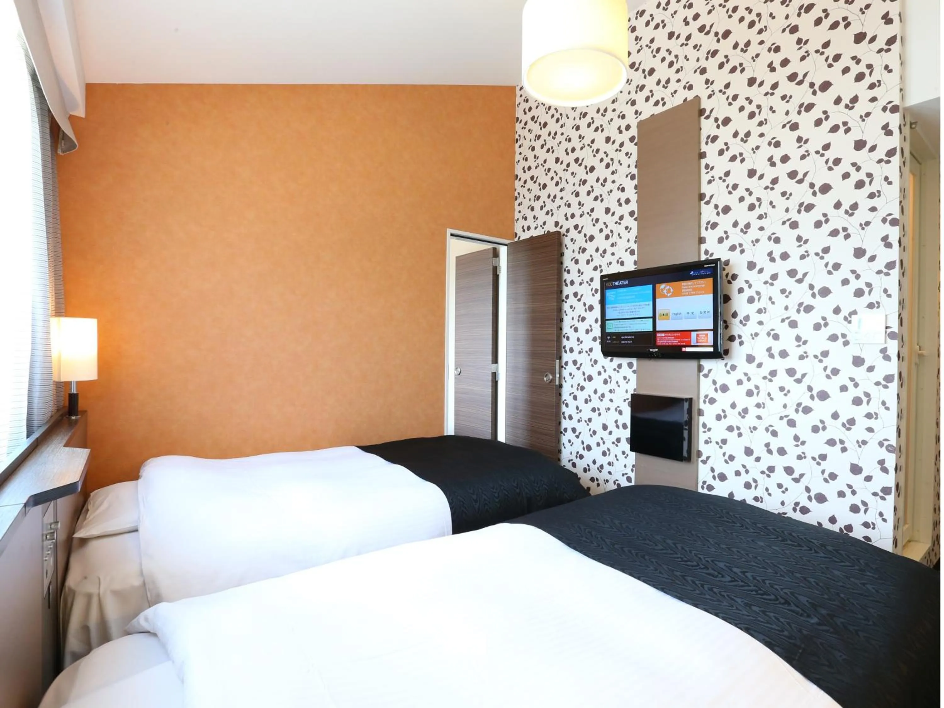 Photo of the whole room, Bed in APA Hotel Karuizawa Ekimae Karuizawaso