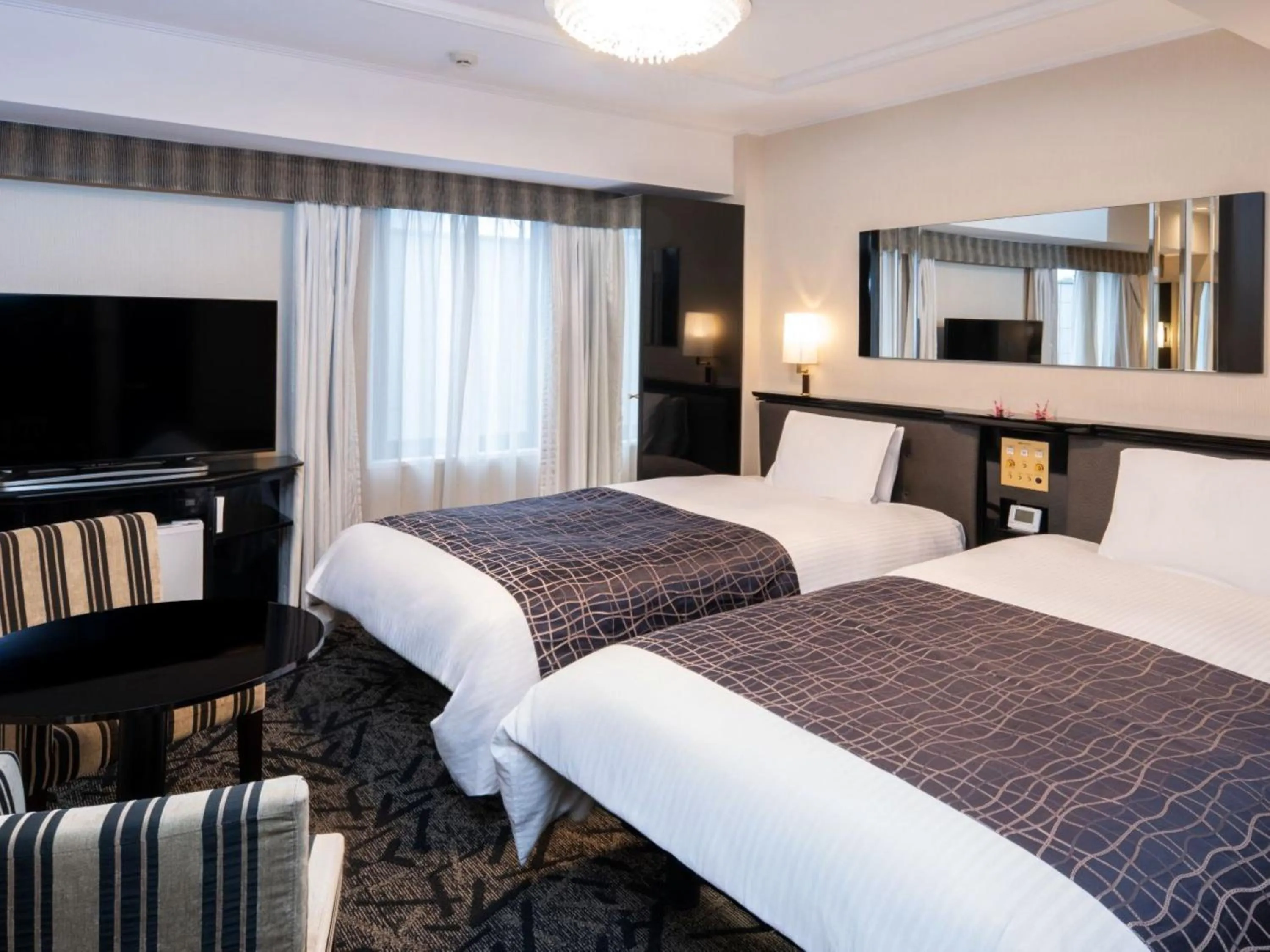 Photo of the whole room, Bed in APA Hotel Tokyo Kudanshita