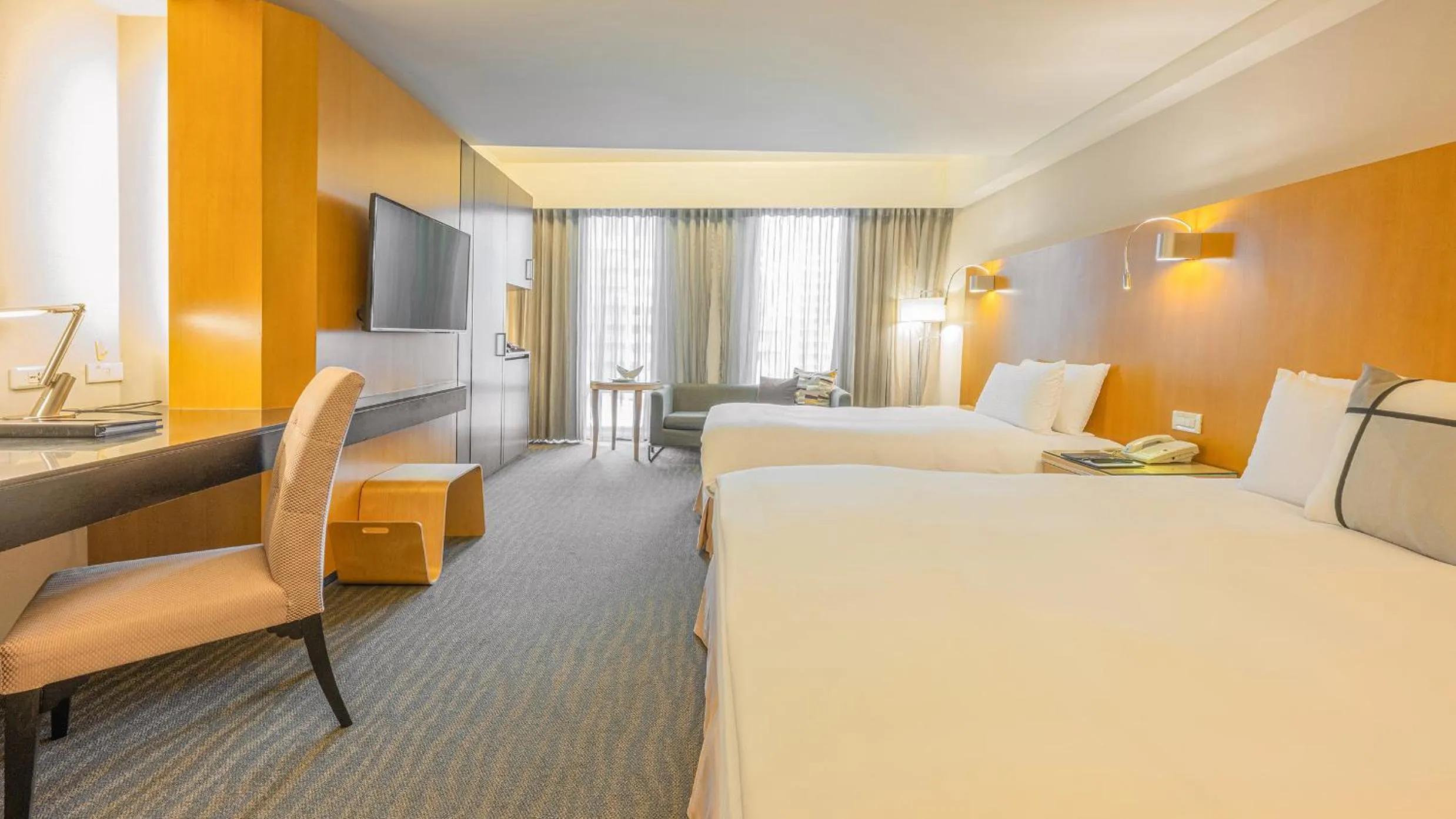 City view, Bed in Tempus Hotel