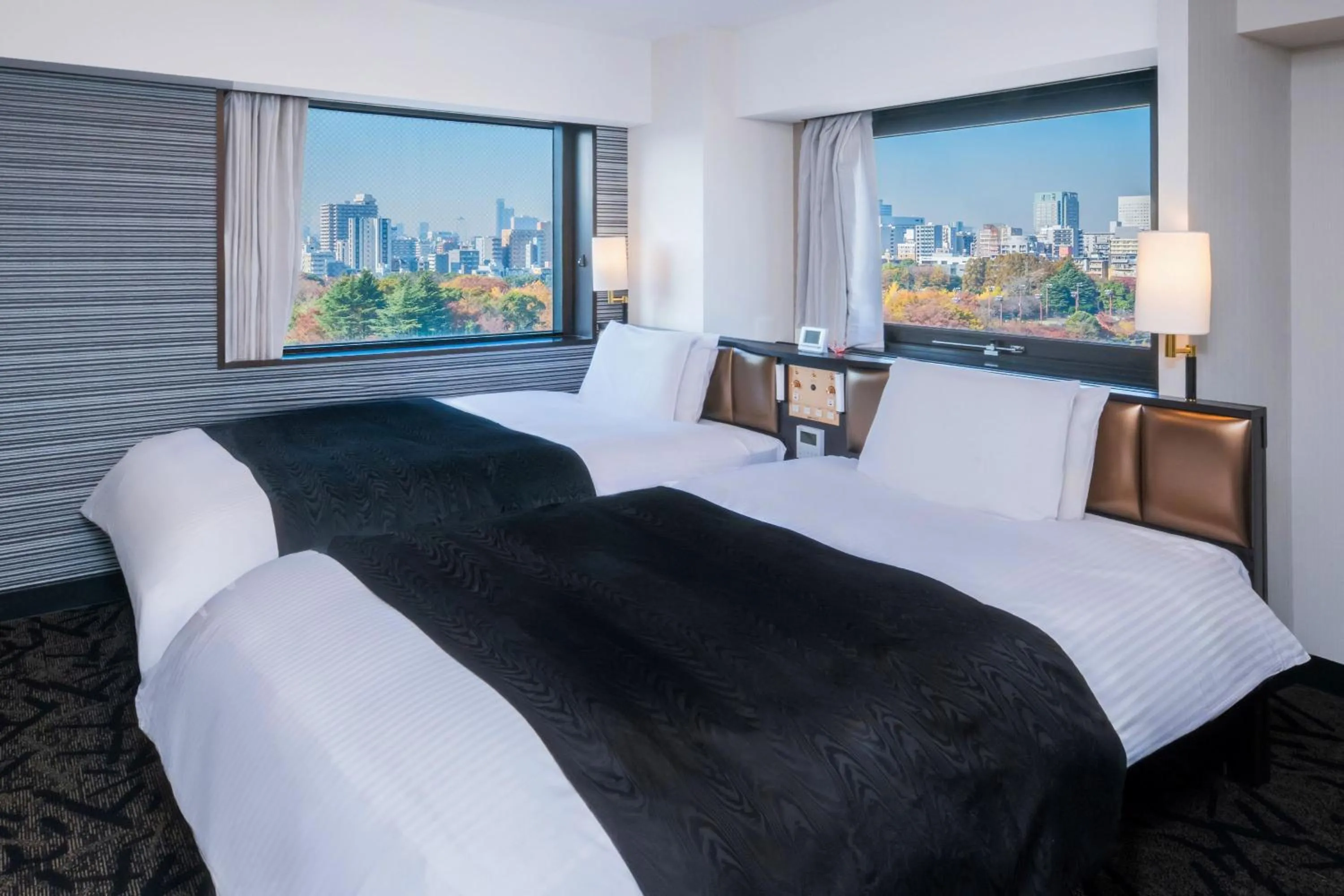 Bed in APA Hotel Tokyo Ojima